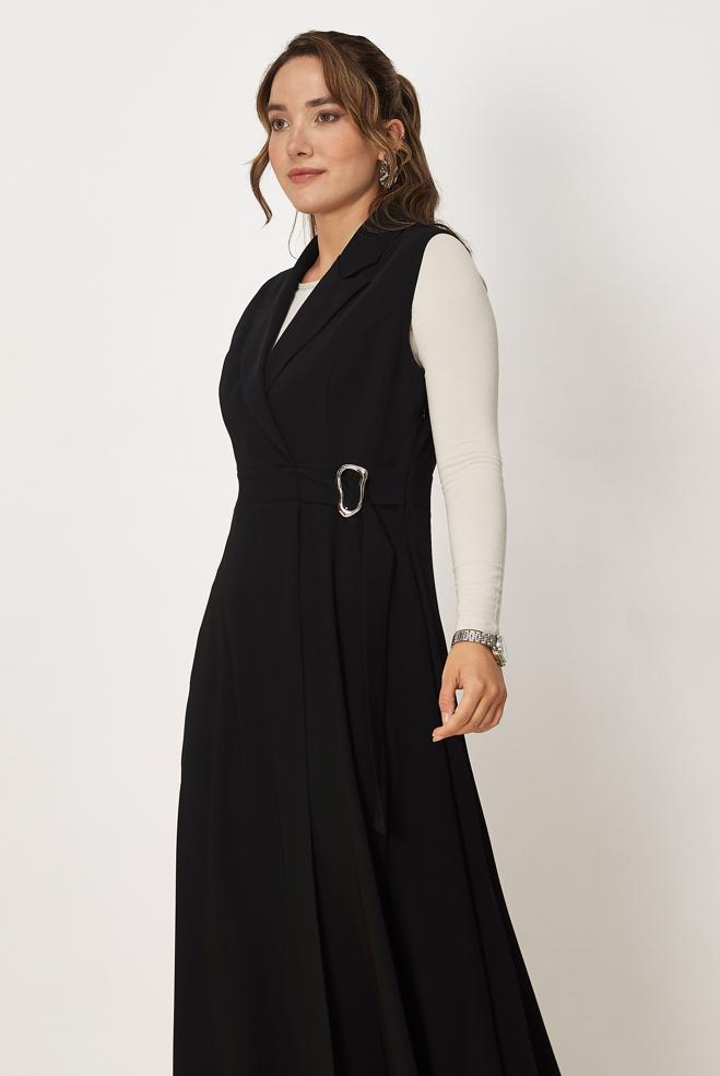 Tesettür giyim SİYAH 46620 NEW ADRİANA JİLE 38-44 TEK 40 - ALVİNA