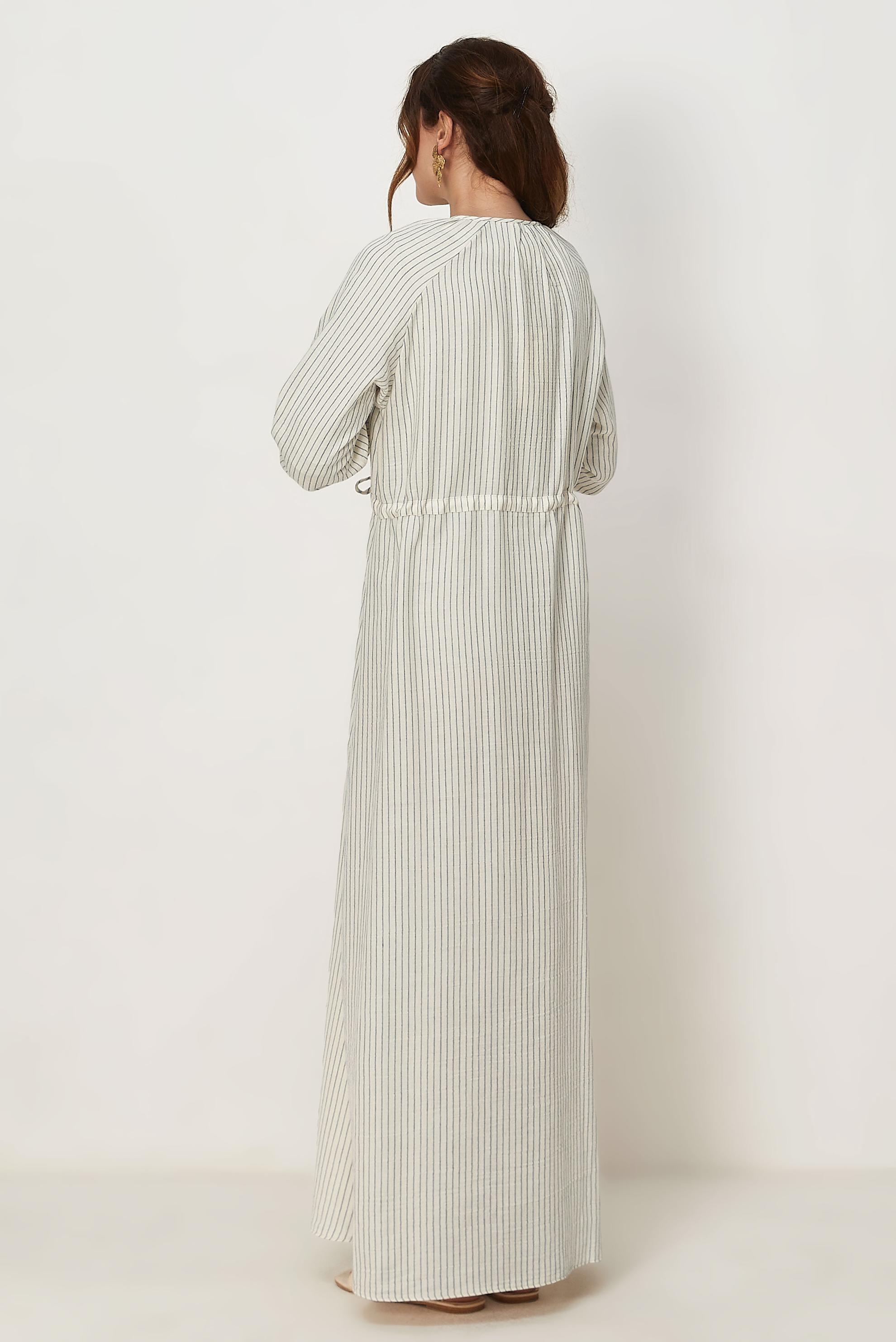 Tesettür giyim LACİVERT 46666 MUSLIN 2344 ELBİSE 38-42 TEK40