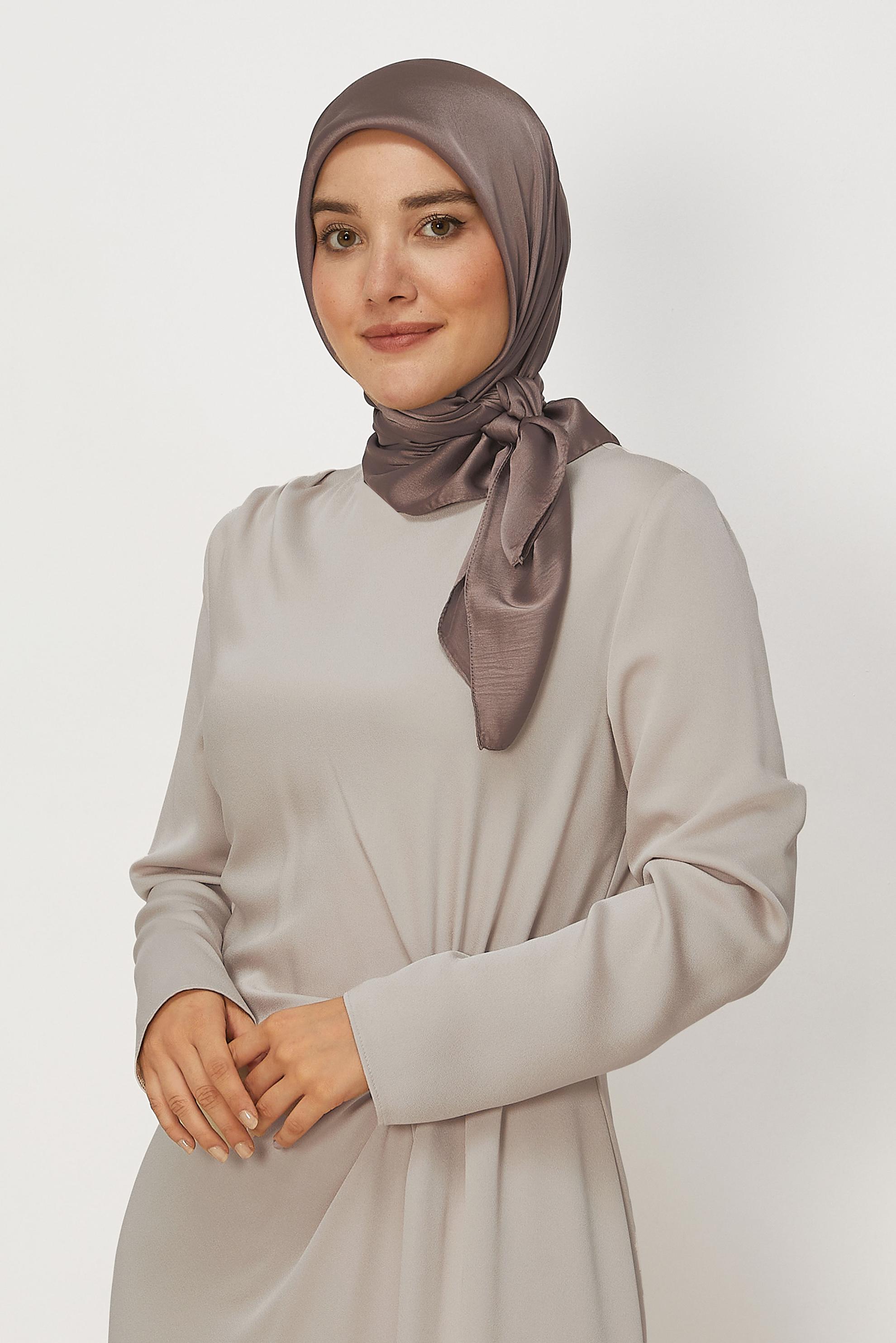 Hijab clothing MINK ALVINA SHIMMER SCARF 8658