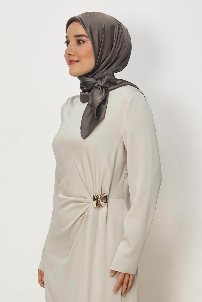 Hijab clothing MINK ALVINA SHIMMER SCARF 8658 - ALVİNA