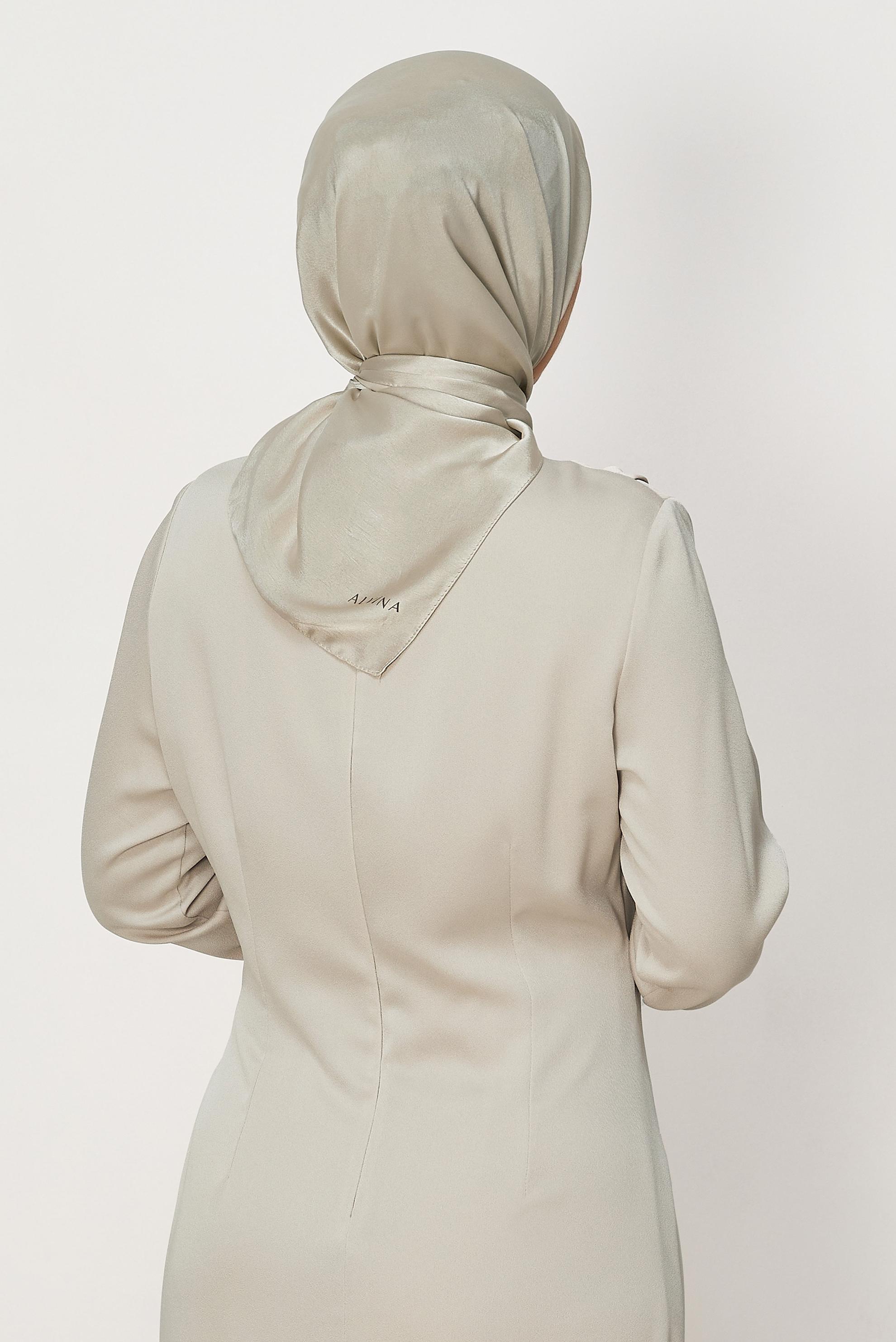 Hijab clothing GOLD ALVINA SHIMMER SCARF 8658