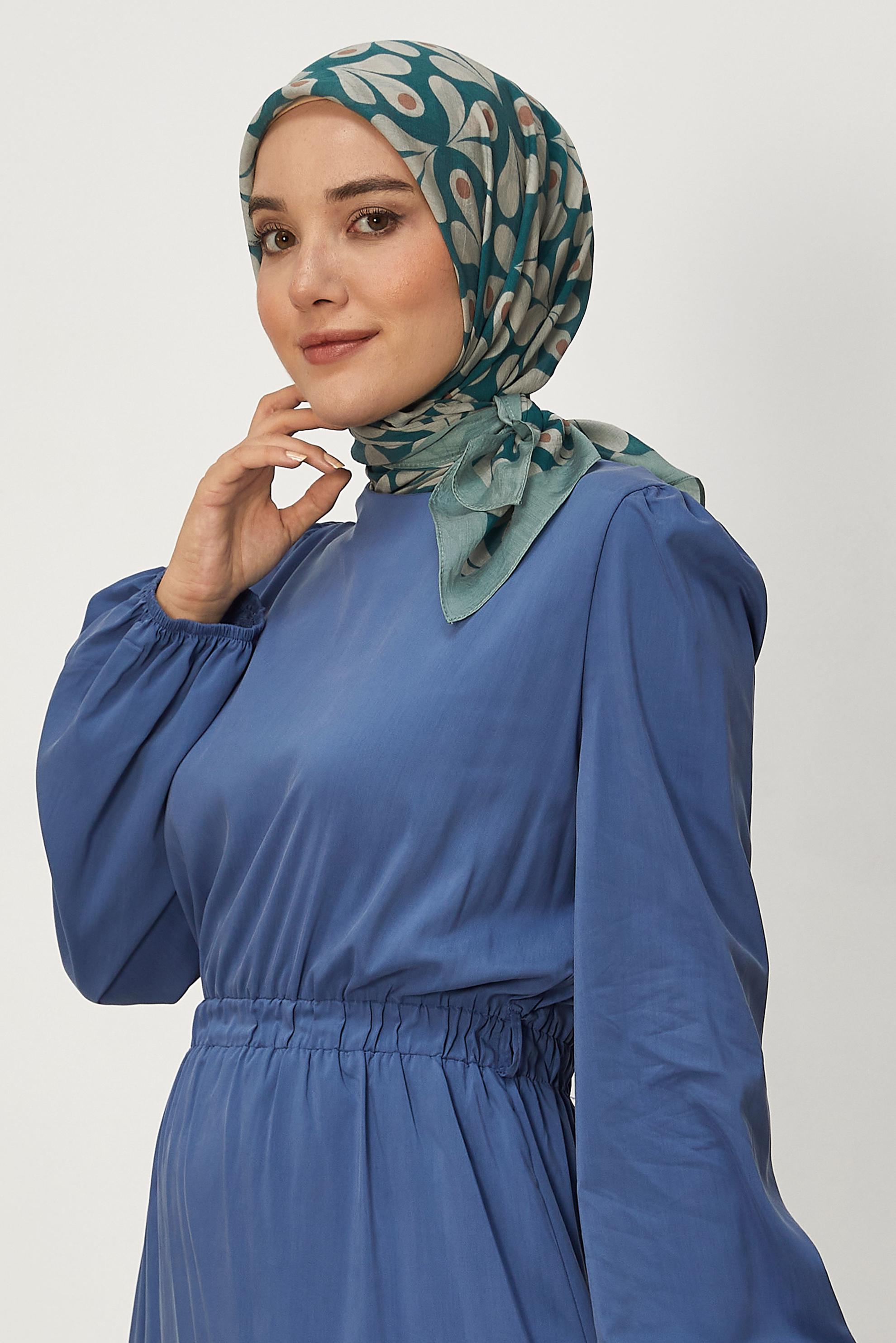 Vêtements hijab BRUN ÉCHARPE ALVINA À MOTIFS 8664