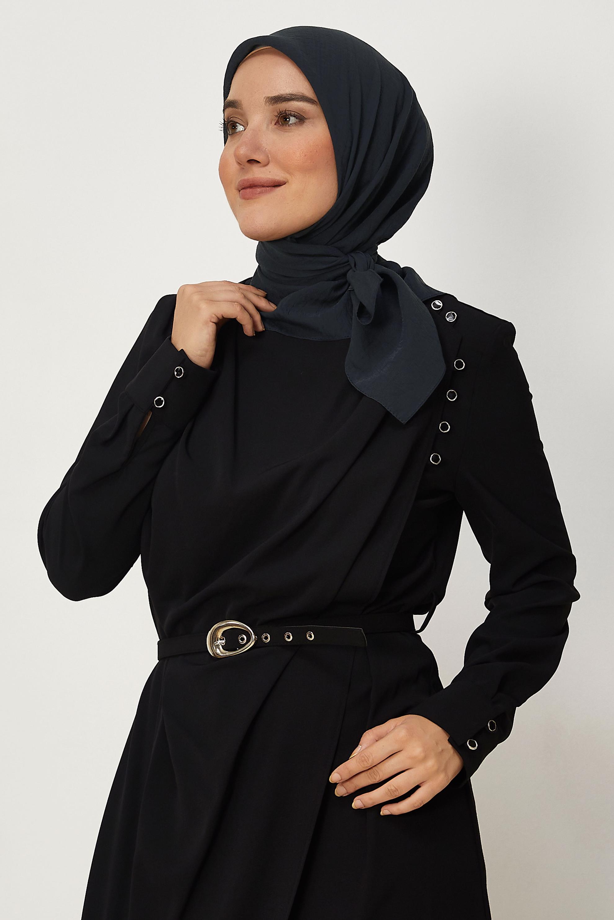 Hijab clothing BROWN ALVINA ALLURE SCARF 8669