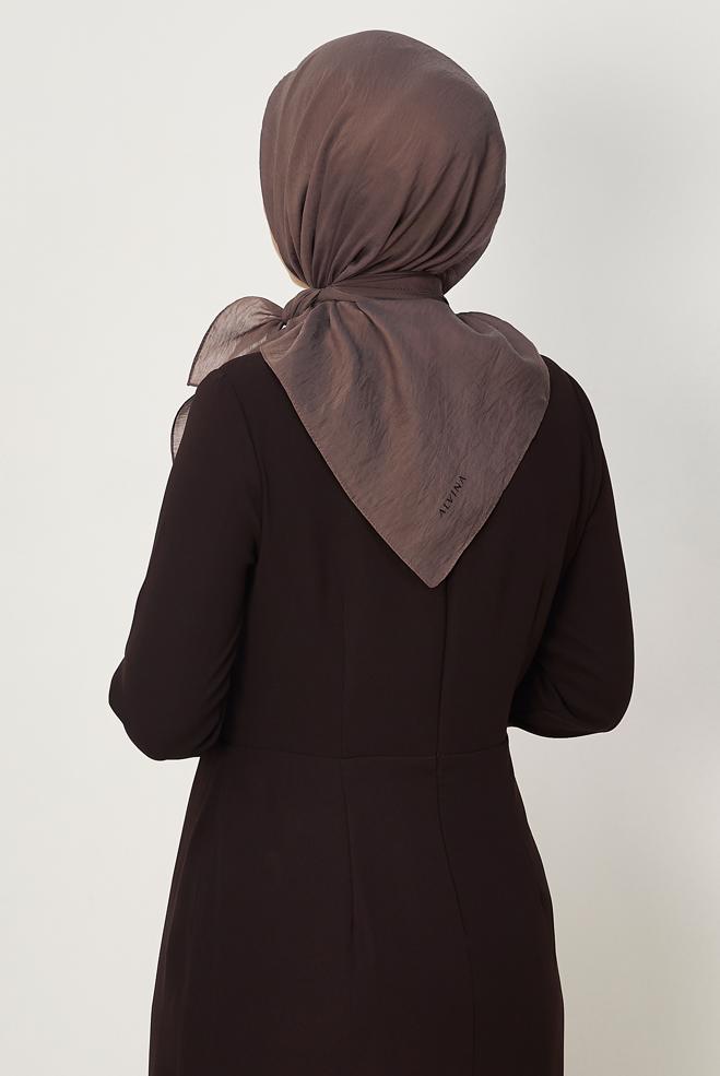 Hijab clothing BROWN ALVINA ALLURE SCARF 8669 - ALVİNA