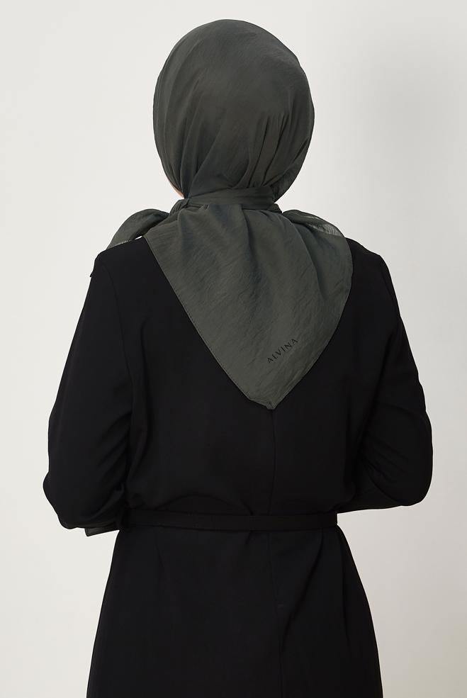 Hijab clothing GREY ALVINA ALLURE SCARF 8669 - ALVİNA