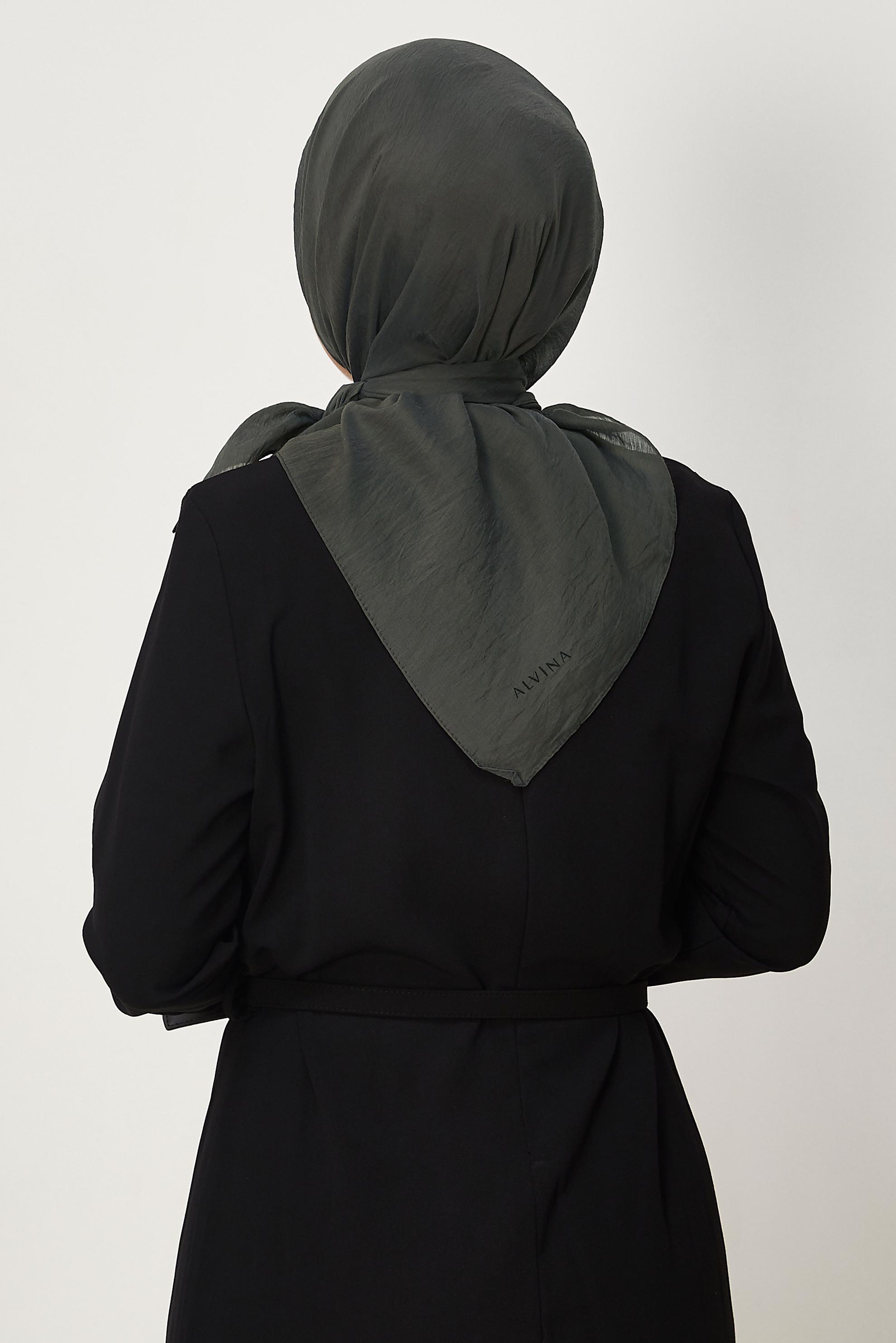 Hijab clothing GREY ALVINA ALLURE SCARF 8669