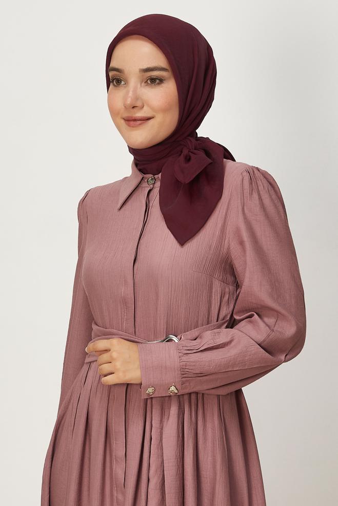 Hijab clothing CLARET RED ALVINA ALLURE SCARF 8669 - ALVİNA