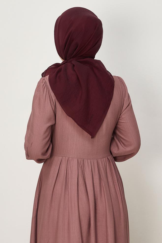 Hijab clothing CLARET RED ALVINA ALLURE SCARF 8669 - ALVİNA