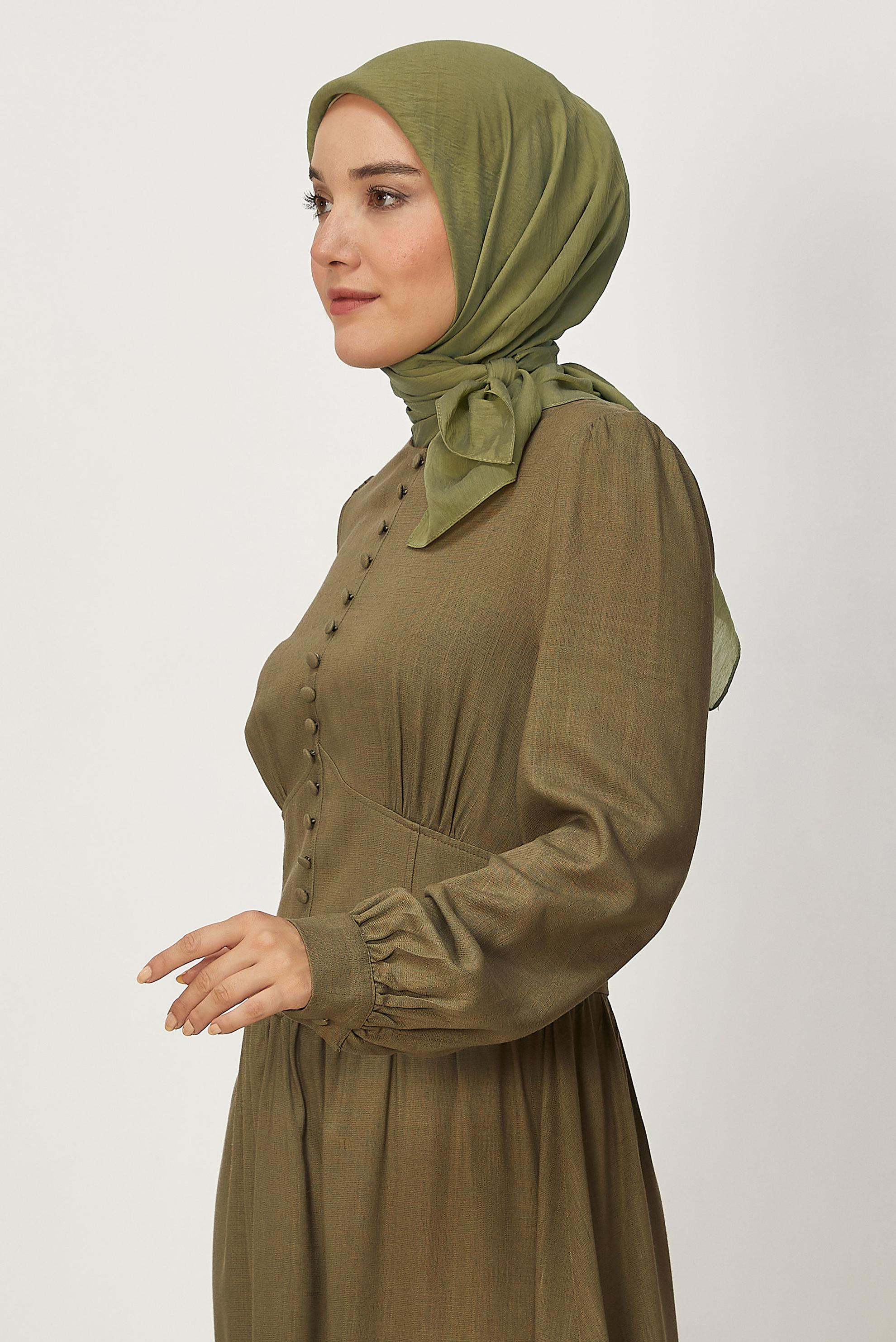 Hijab clothing GREEN ALVINA ALLURE SCARF 8669