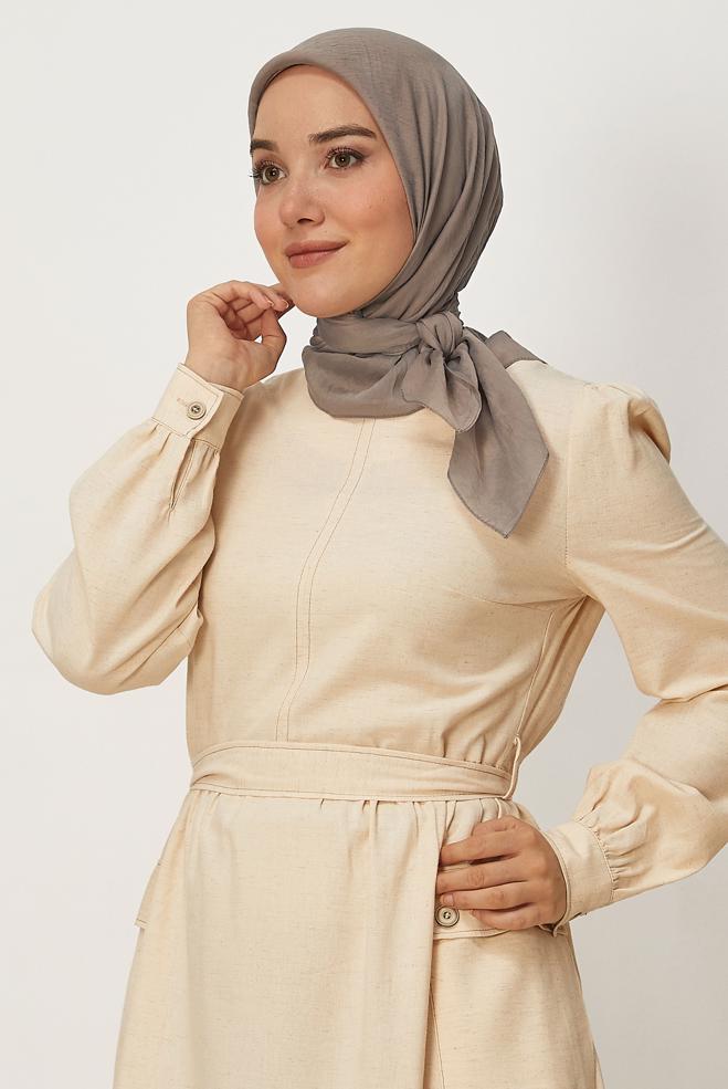 Hijab clothing BROWN ALVINA ALLURE SCARF 8669 - ALVİNA