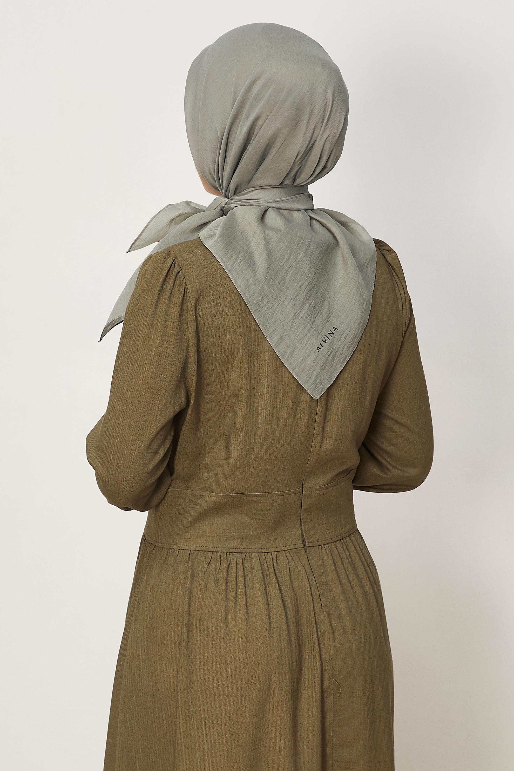 Hijab clothing BROWN ALVINA ALLURE SCARF 8669