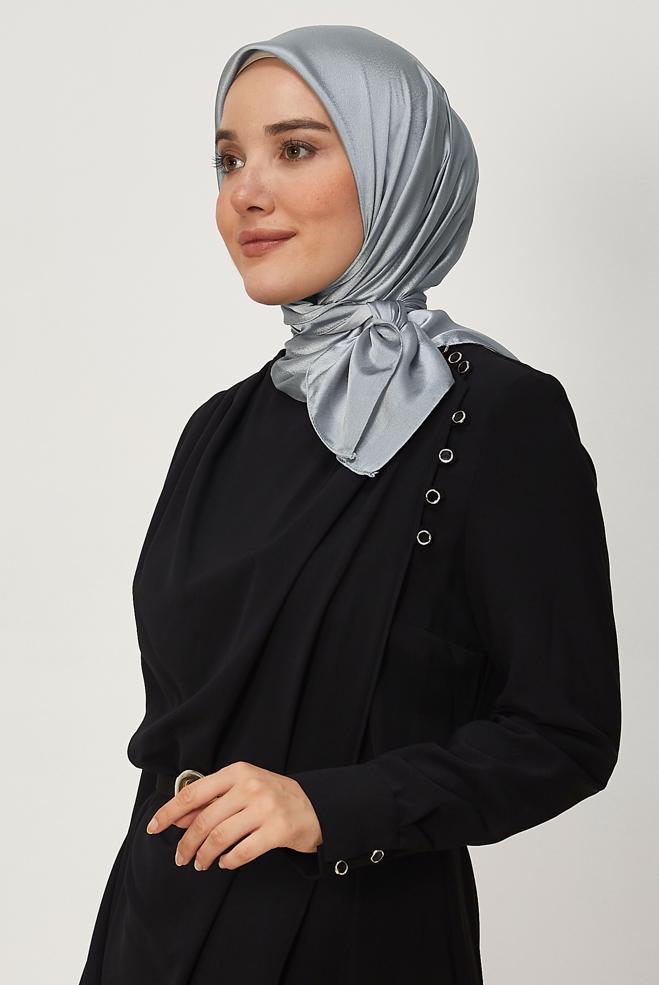 Vêtements hijab BRUN ALVINA ÉCHARPE 8673 - ALVİNA