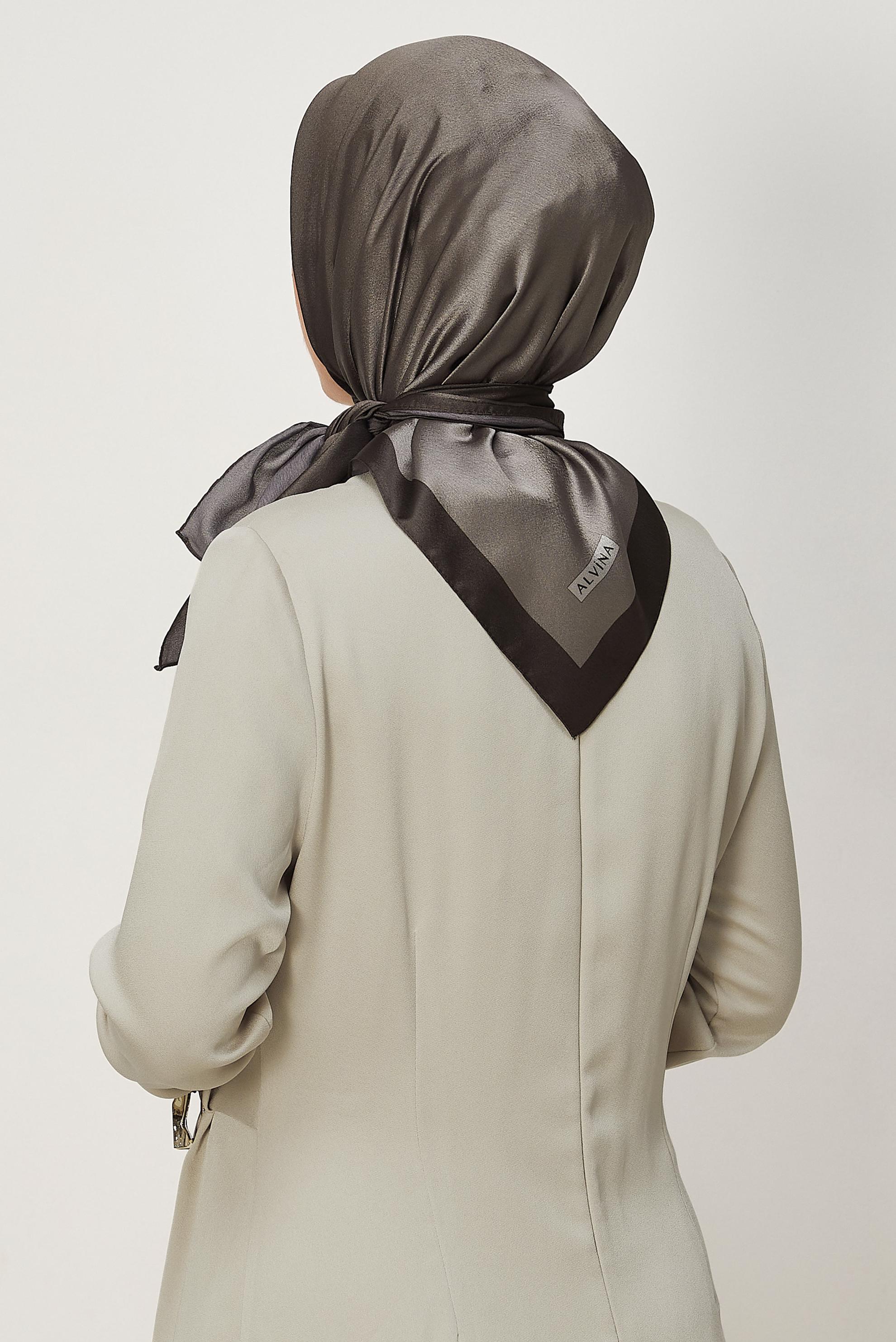 Vêtements hijab BRUN ALVINA ÉCHARPE 8673