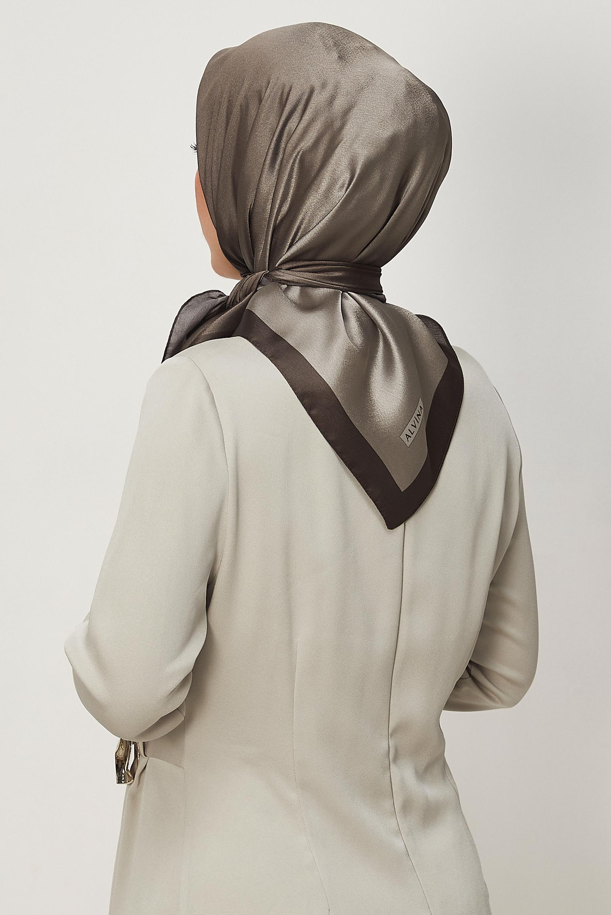 Vêtements hijab BRUN ALVINA ÉCHARPE 8673