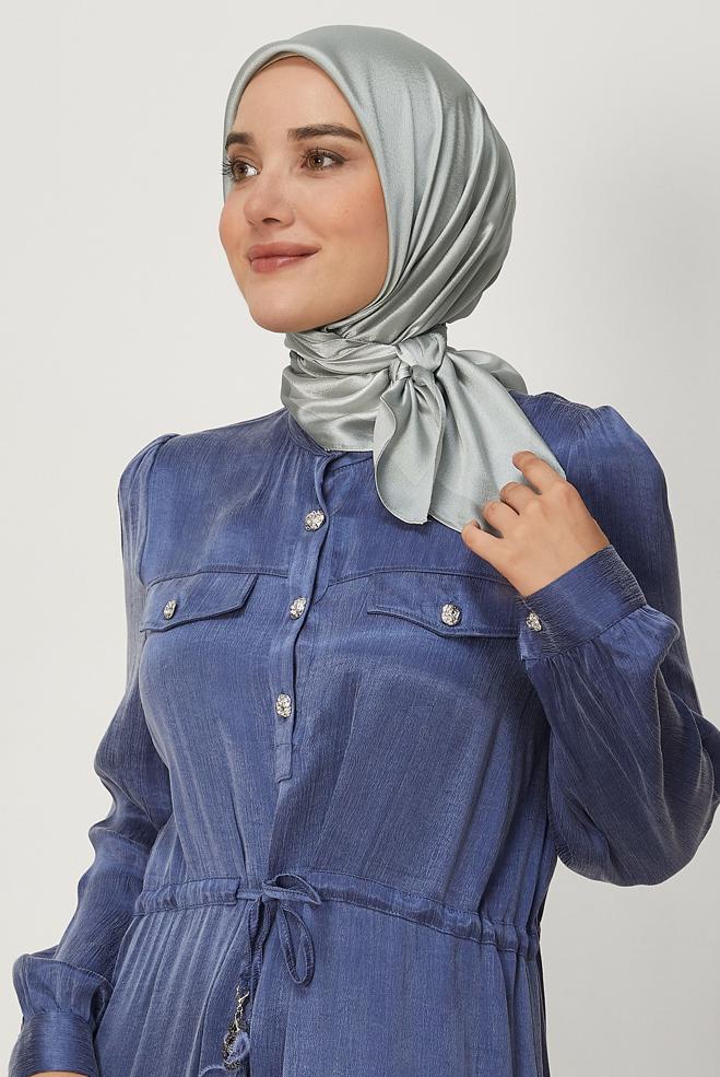 Vêtements hijab BEIGE ALVINA ÉCHARPE 8673 - ALVİNA
