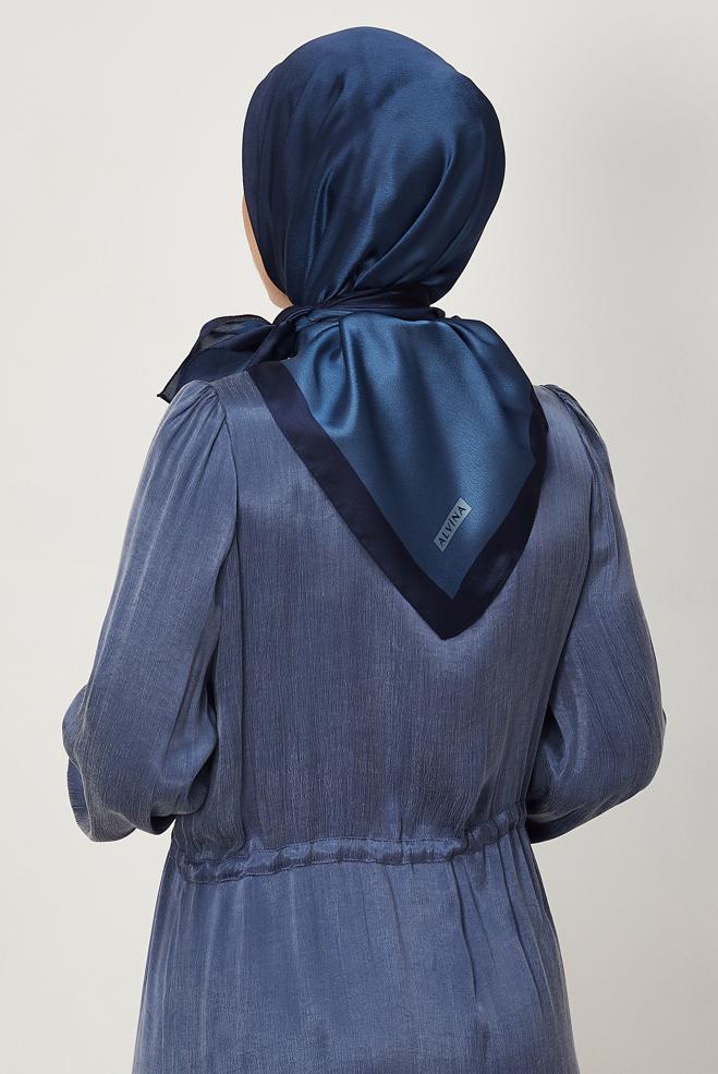 Vêtements hijab BRUN ALVINA ÉCHARPE 8673 - ALVİNA