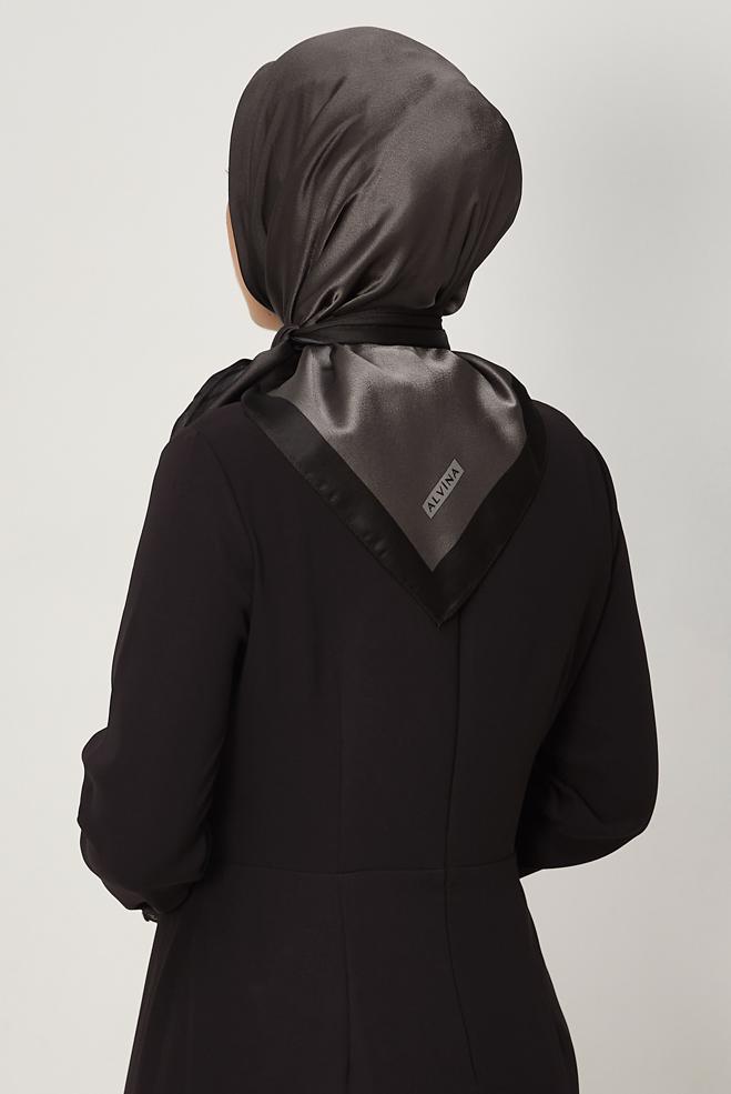 Vêtements hijab BRUN ALVINA ÉCHARPE 8673 - ALVİNA
