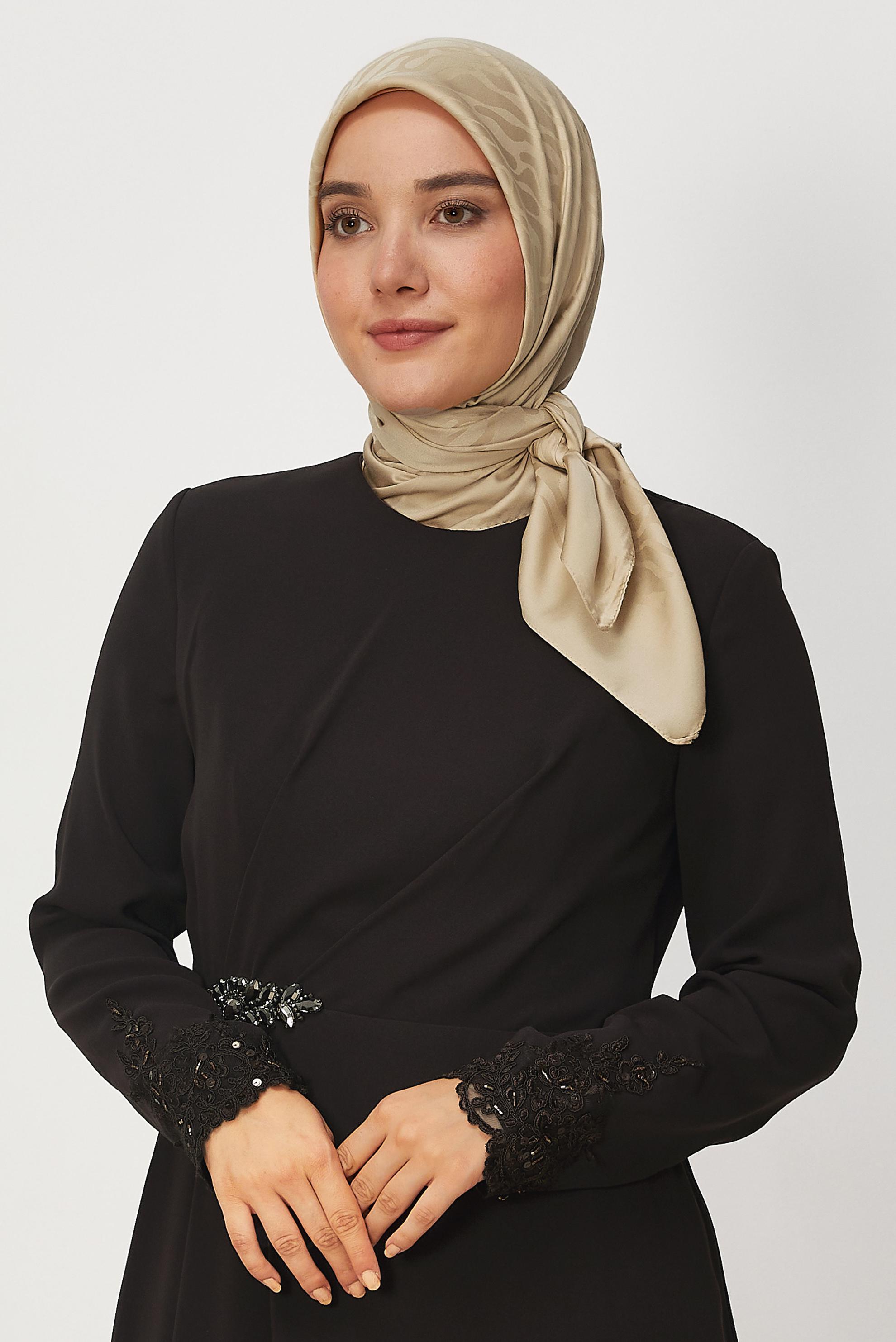 Vêtements hijab OR ALVINA JACQUARD ÉCHARPE 8679