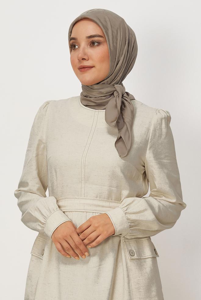 Vêtements hijab VISON ALVINA JACQUARD ÉCHARPE 8679 - ALVİNA