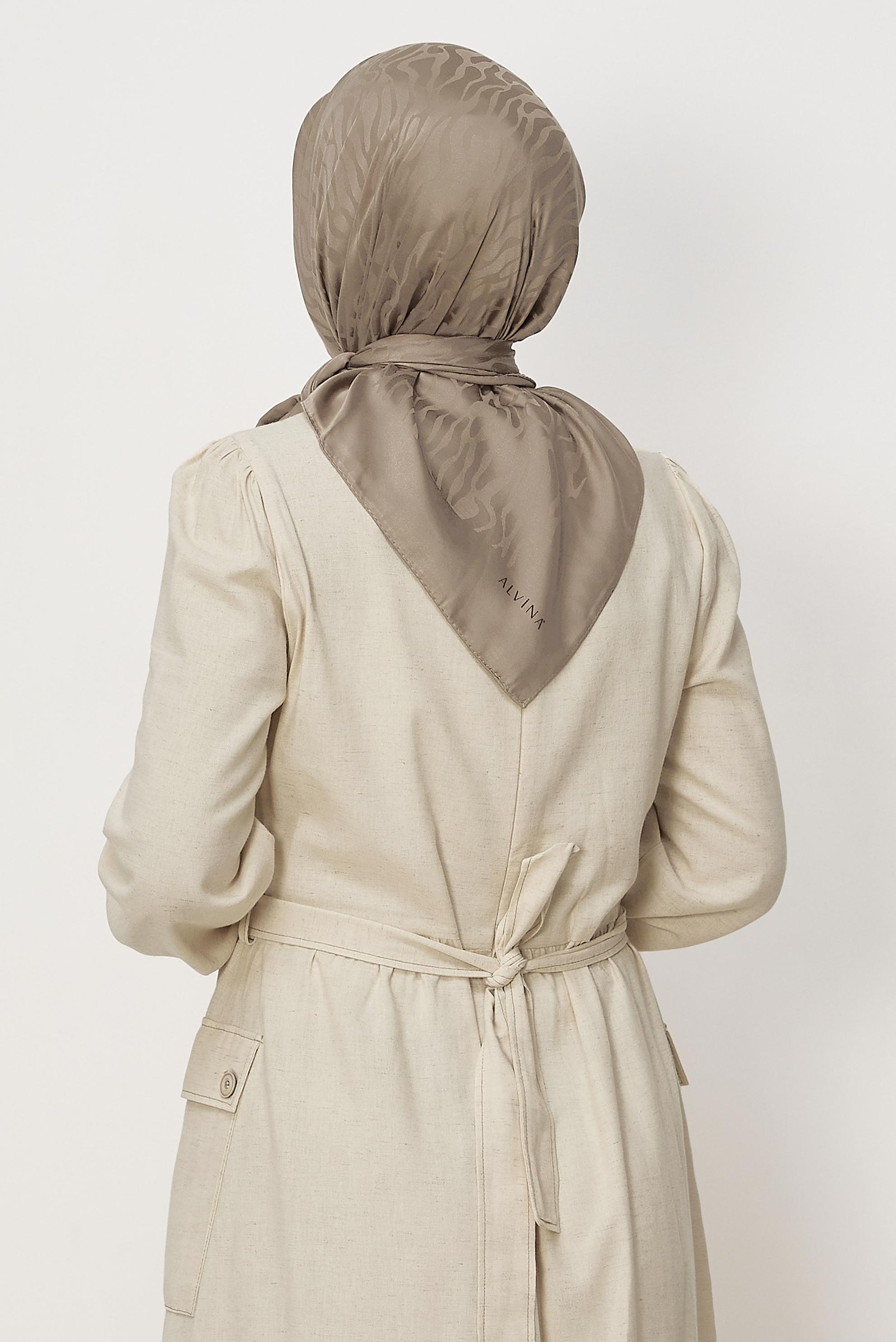 Vêtements hijab VISON ALVINA JACQUARD ÉCHARPE 8679