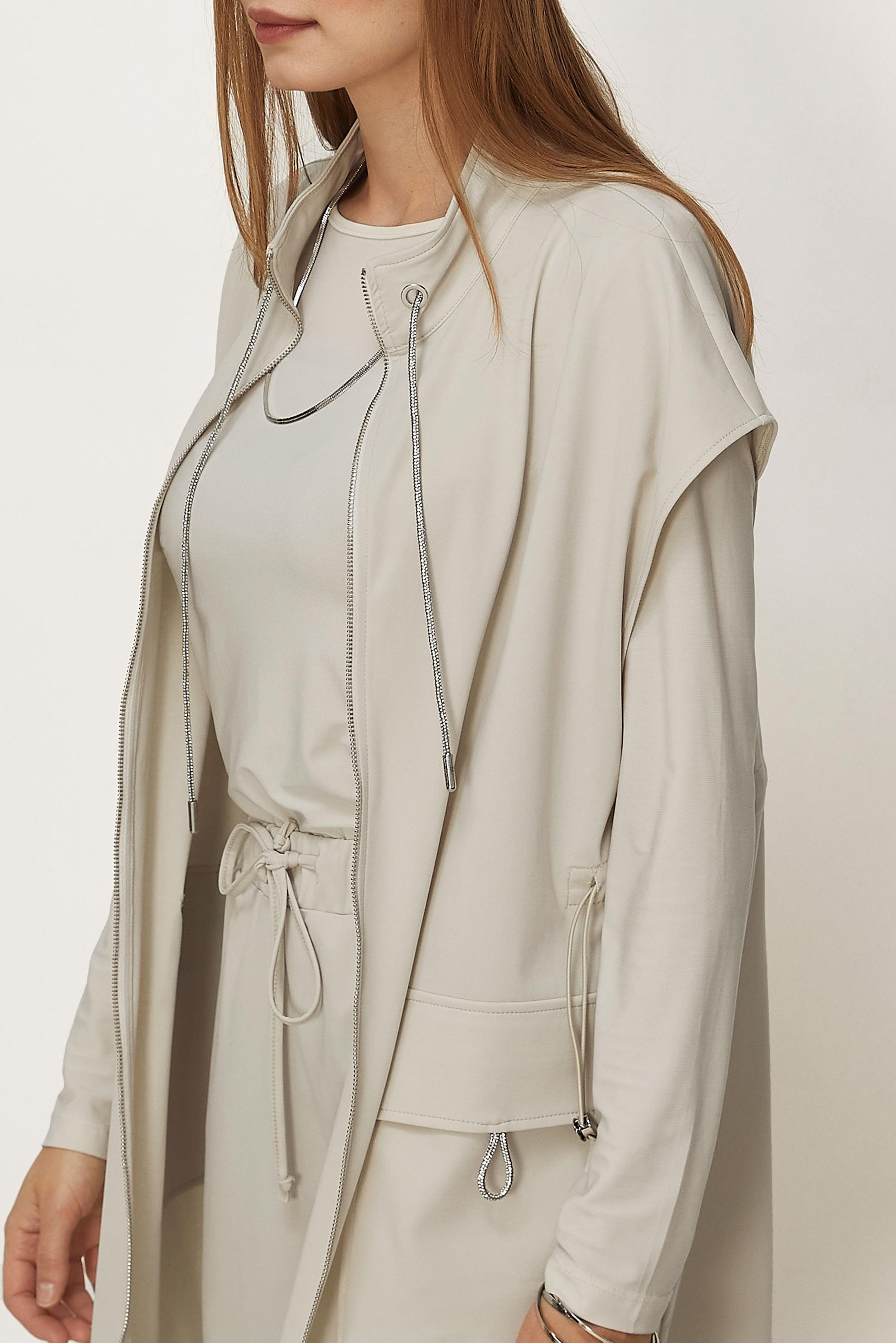 Tesettür giyim BEJ YELEKLİ EŞOFMAN TAKIMI 46388