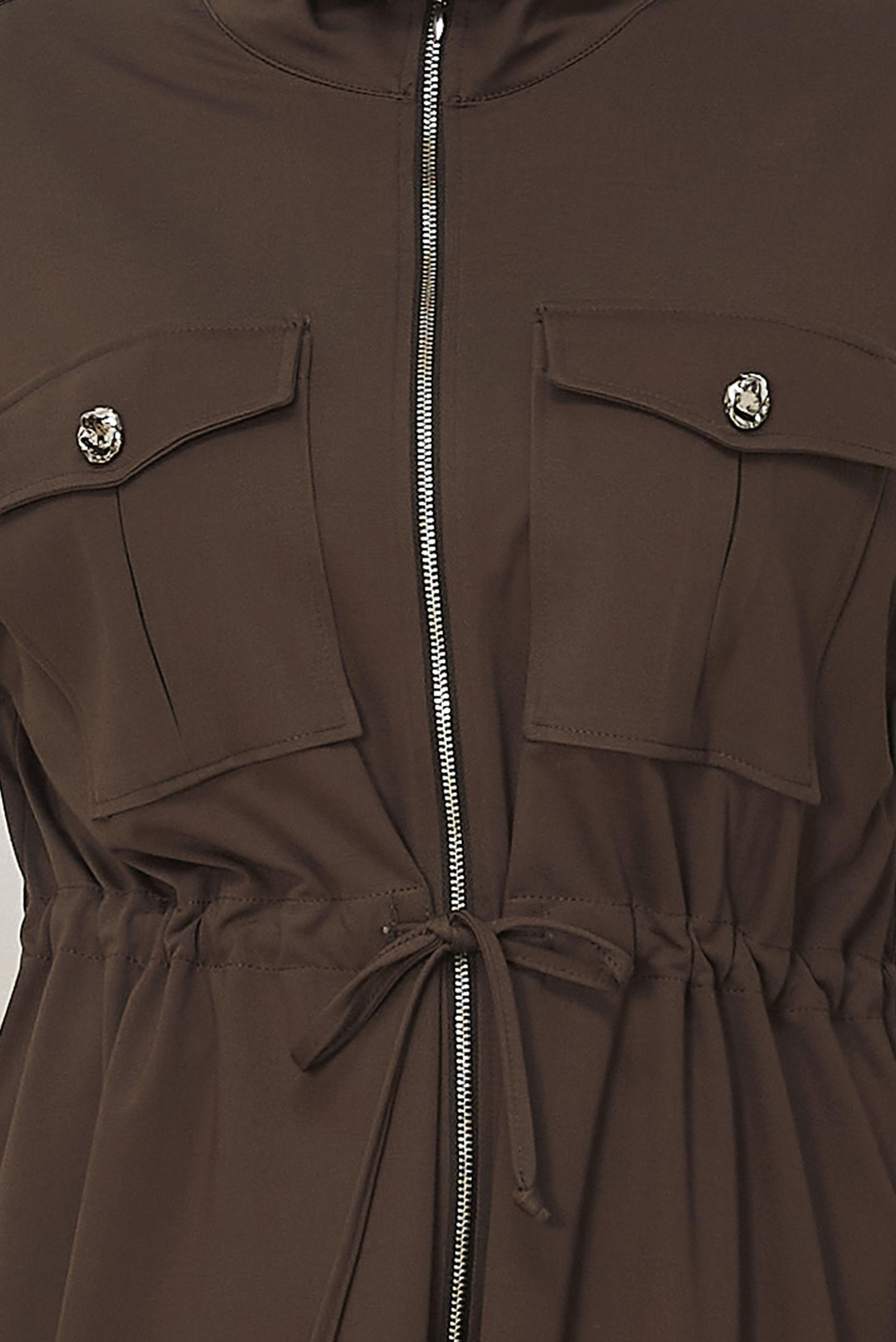Vêtements hijab BRUN ENSEMBLE SURVÊTEMENT AVEC GILET 46447
