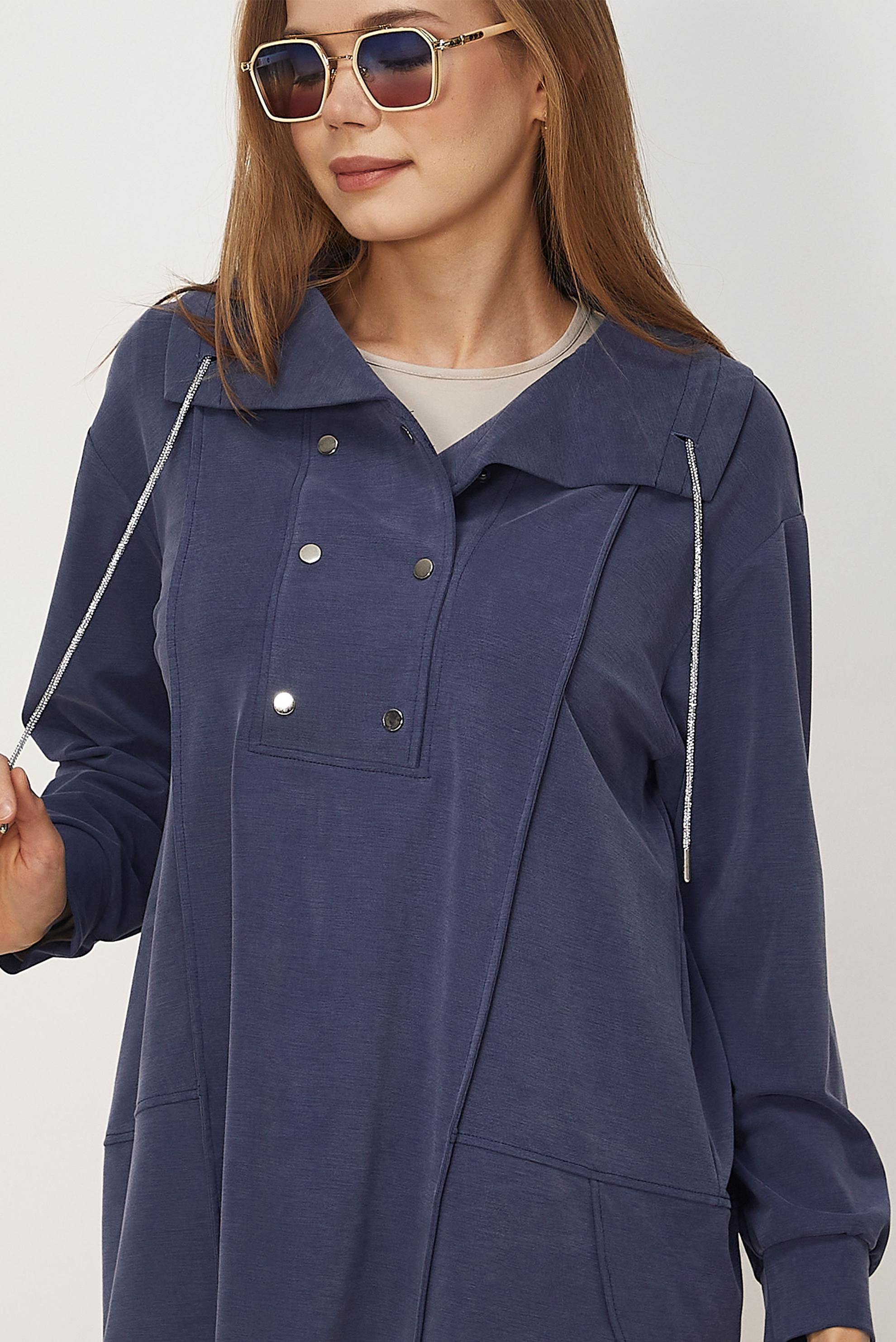 Vêtements hijab BLEU MARINE TUNIQUE DE SURVÊTEMENT MODALE 46449