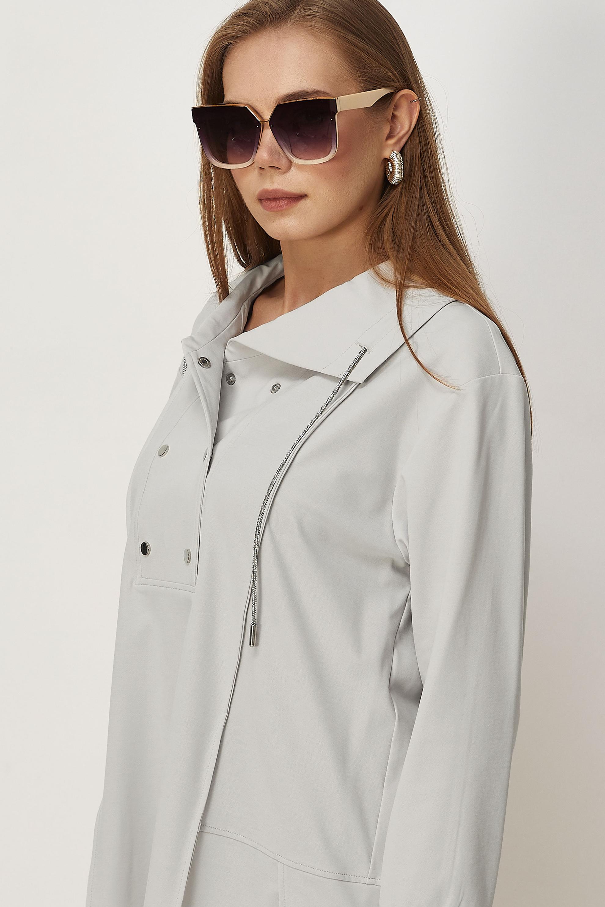 Vêtements hijab BEIGE TUNIQUE DE SURVÊTEMENT MODALE 46449