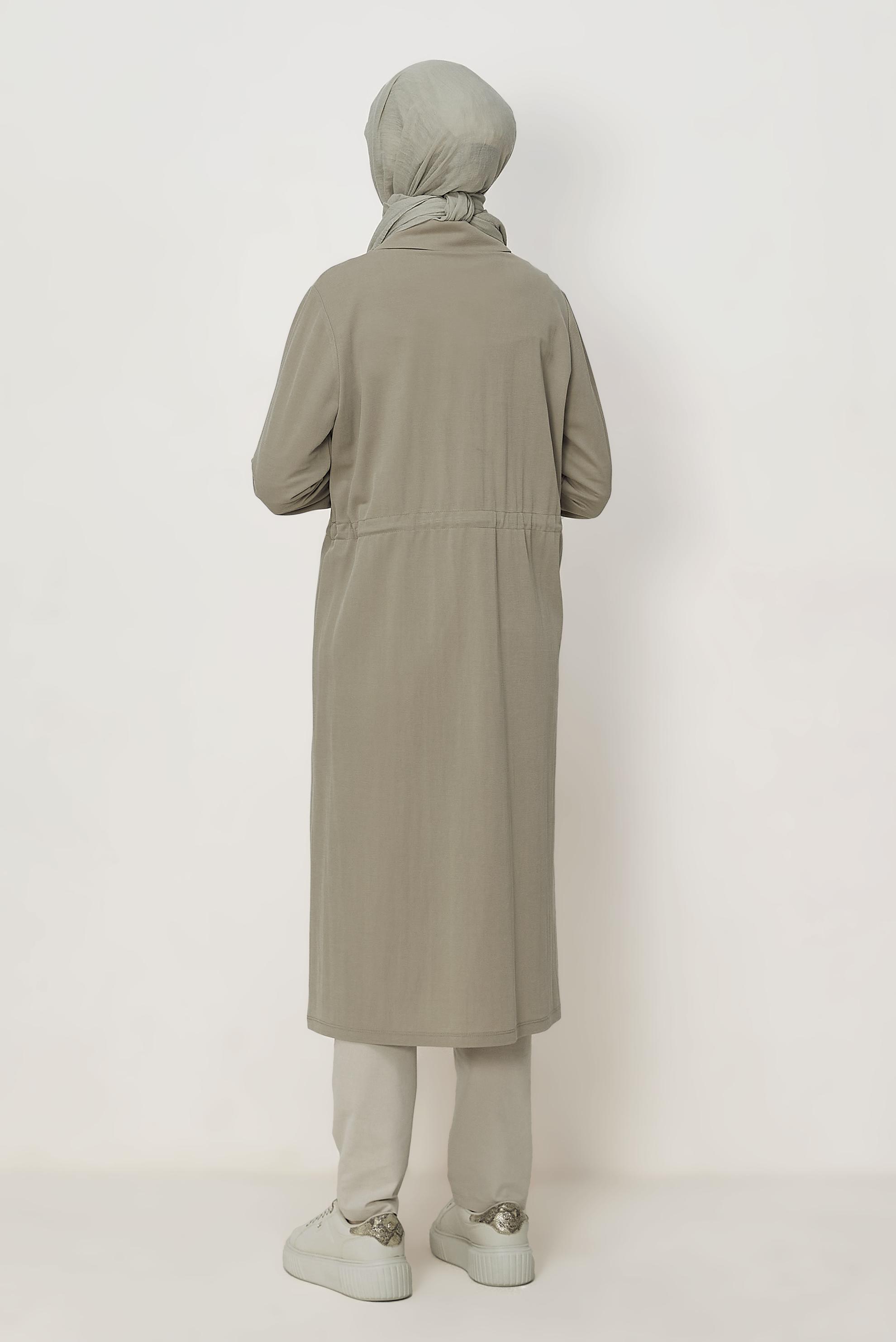 Tesettür giyim KUM 46768 FENDİ EŞOFMAN TUNİK 38-46 TEK 40