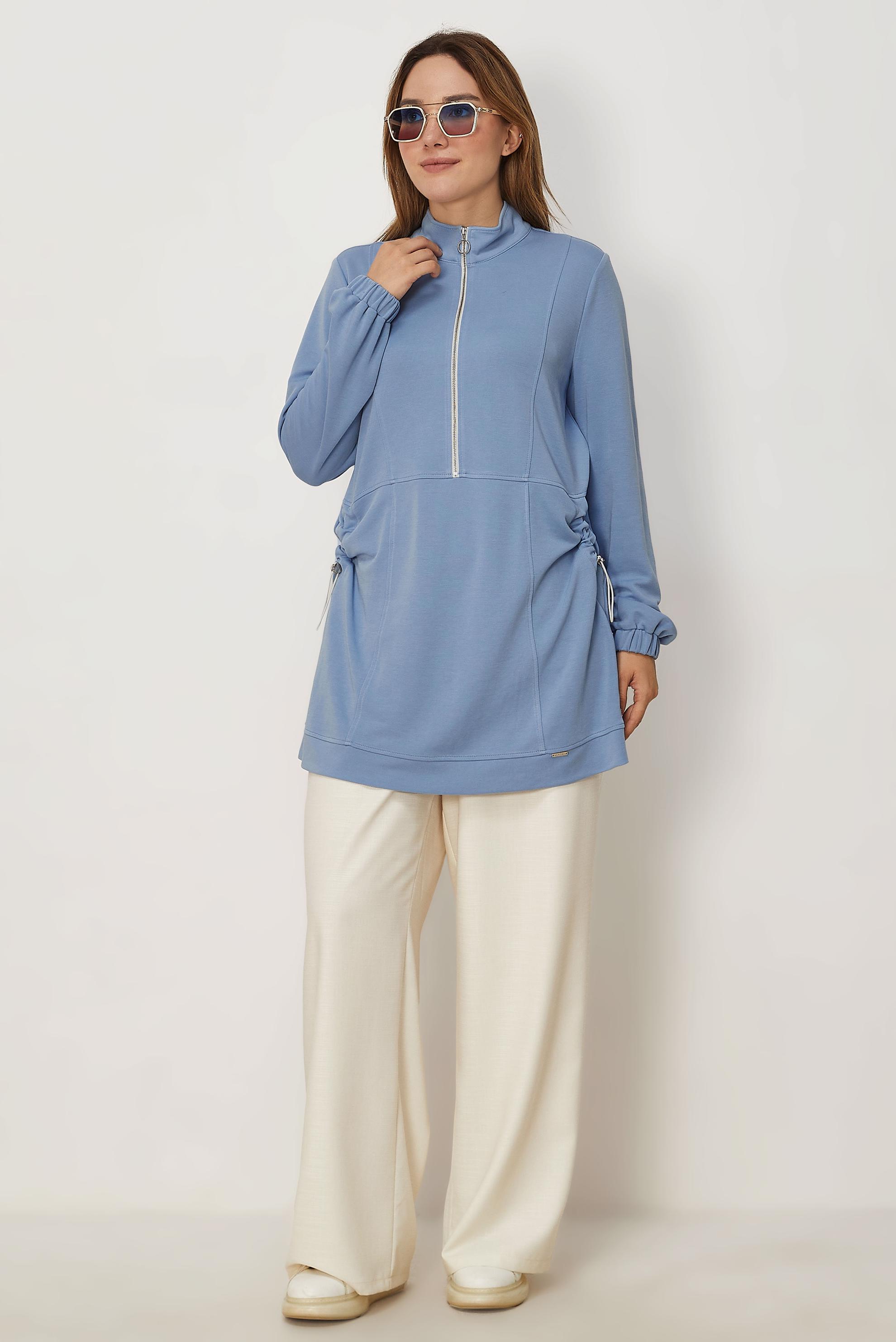 Hijab clothing BLUE MODAL TRACKSUIT TUNIC 46828