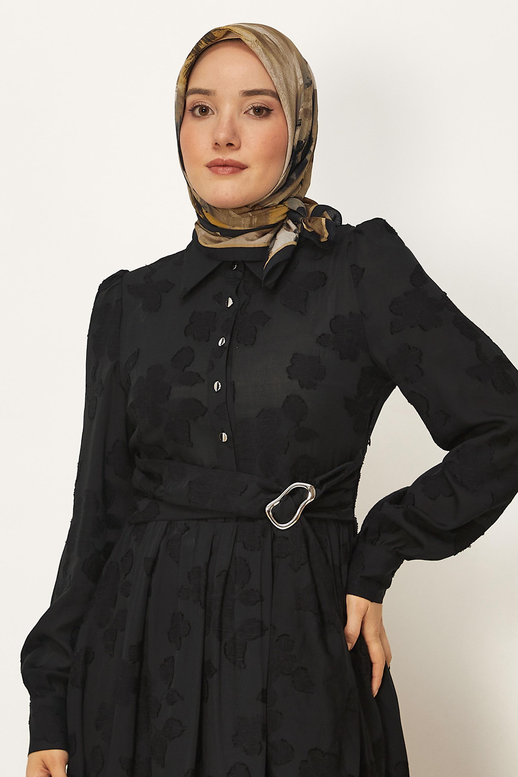 Vêtements hijab VISON ÉCHARPE ALVINA À MOTIFS 8625