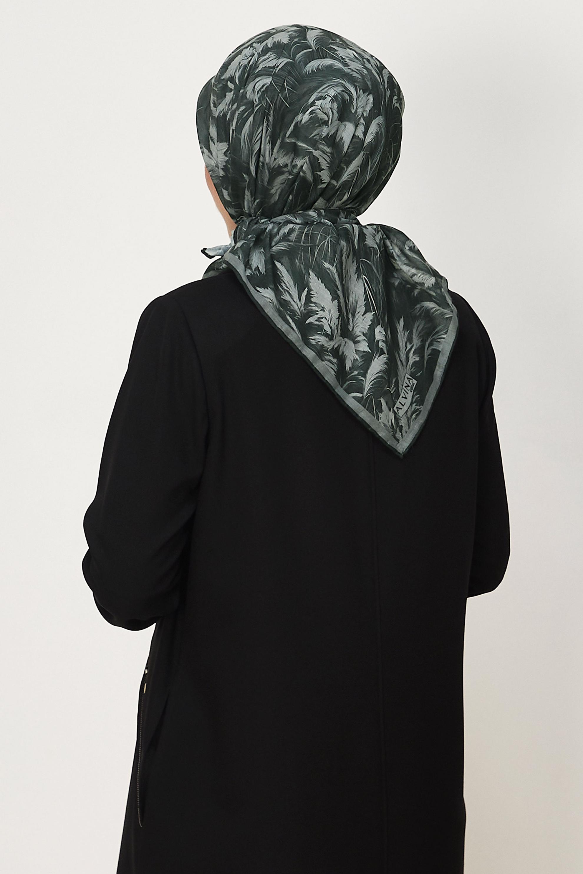 Vêtements hijab NOIR ÉCHARPE ALVINA NATUREL 8635