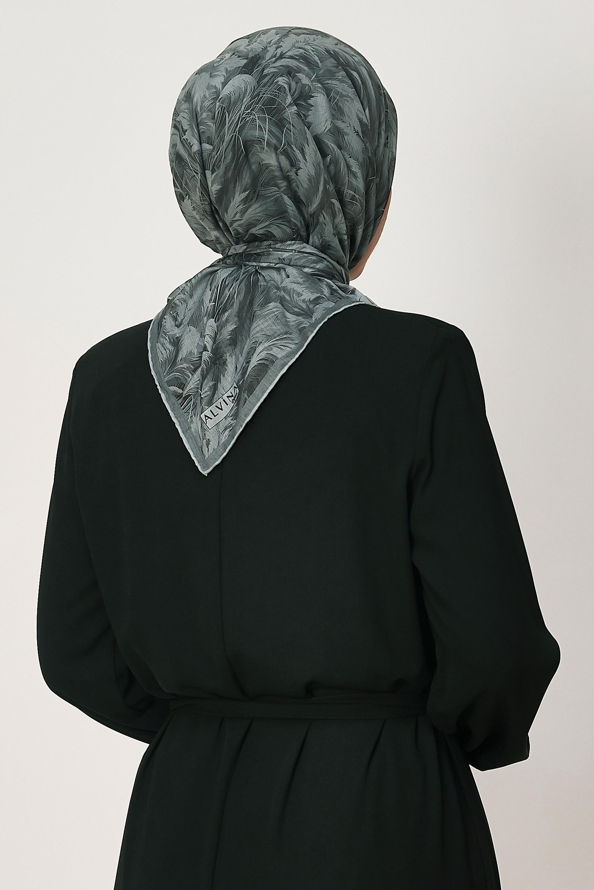 Tesettür giyim BEJ ALVİNA NATUREL EŞARP 8635