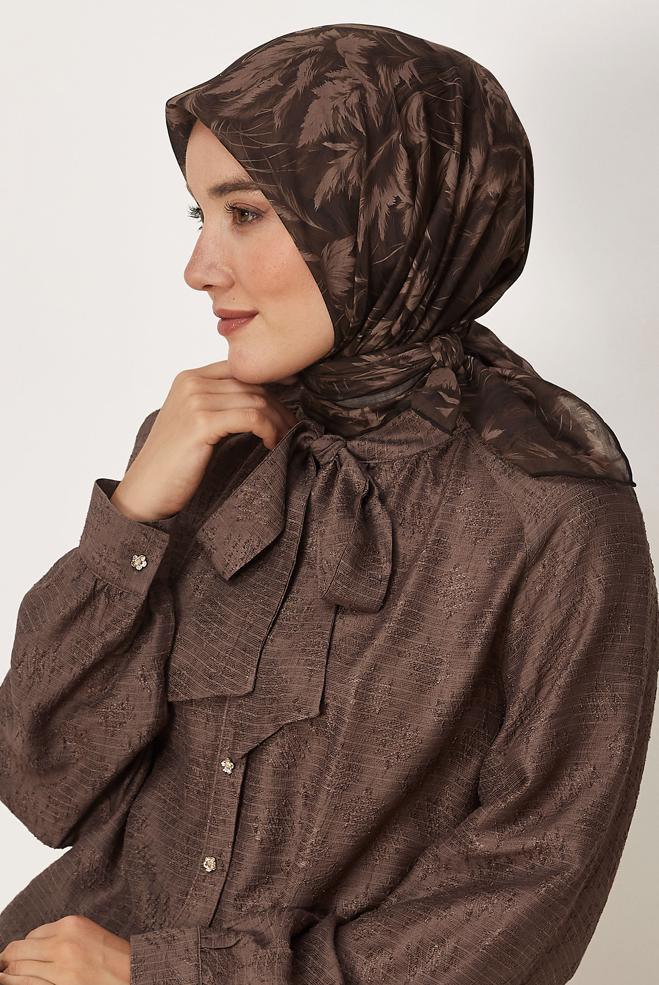 Vêtements hijab BEIGE ÉCHARPE ALVINA NATUREL 8635 - ALVİNA