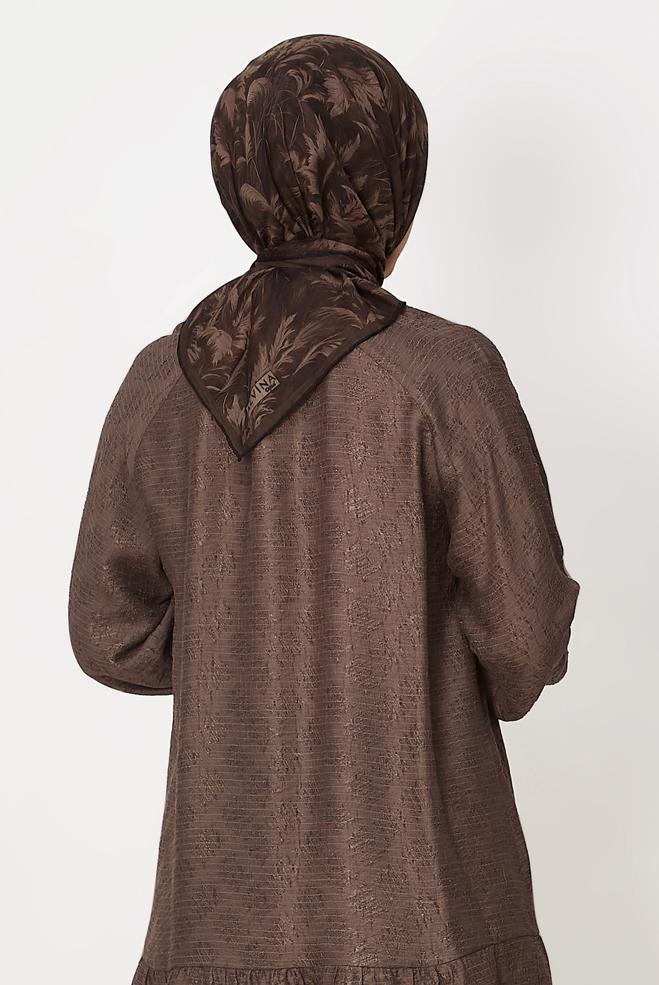Vêtements hijab BEIGE ÉCHARPE ALVINA NATUREL 8635 - ALVİNA