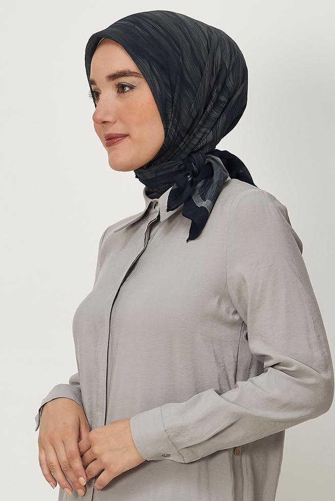 Hijab clothing GREY ALVINA VISCOSE SCARF 8638 - ALVİNA