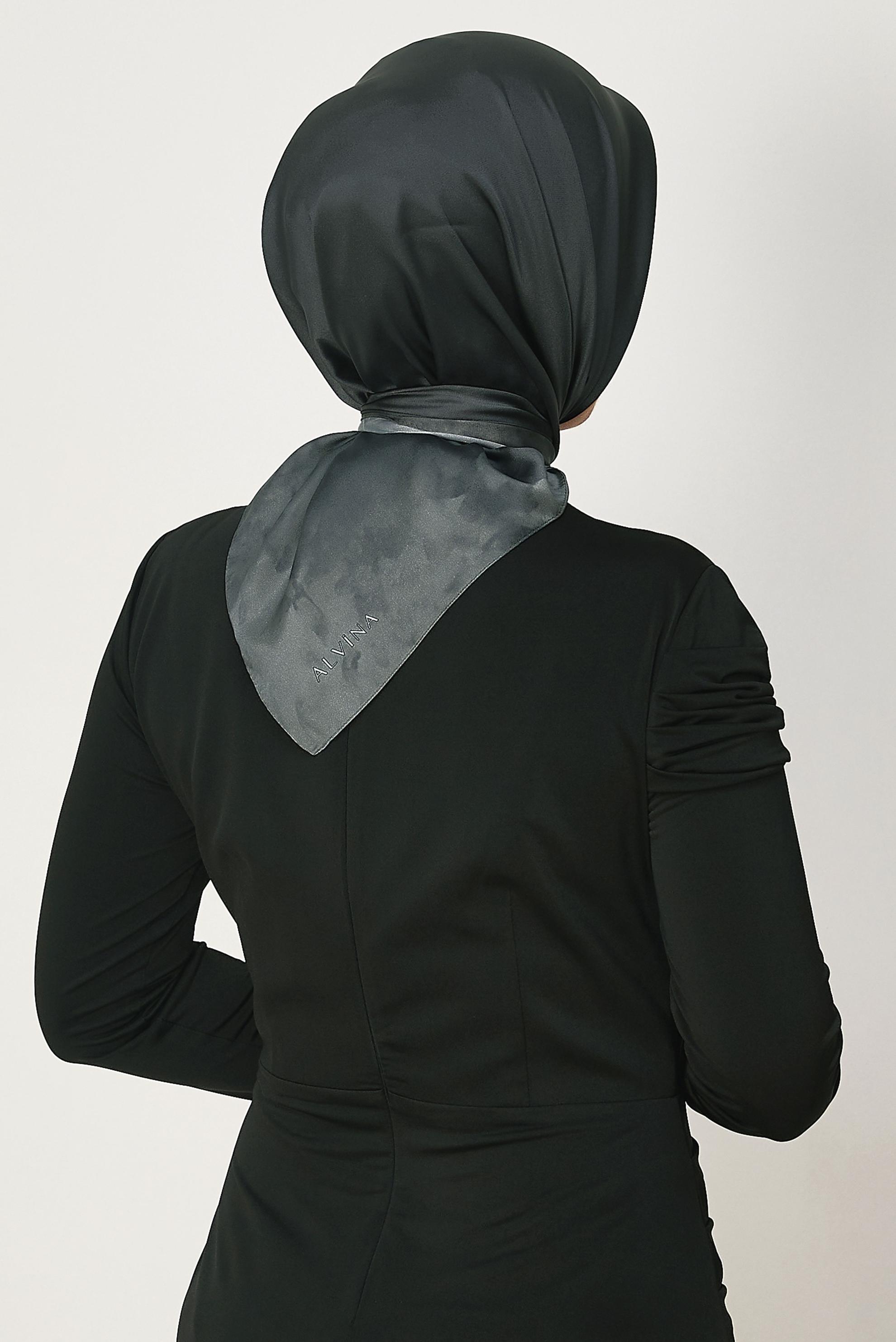 Hijab clothing GREY ALVINA CARMEN SCARF 8642