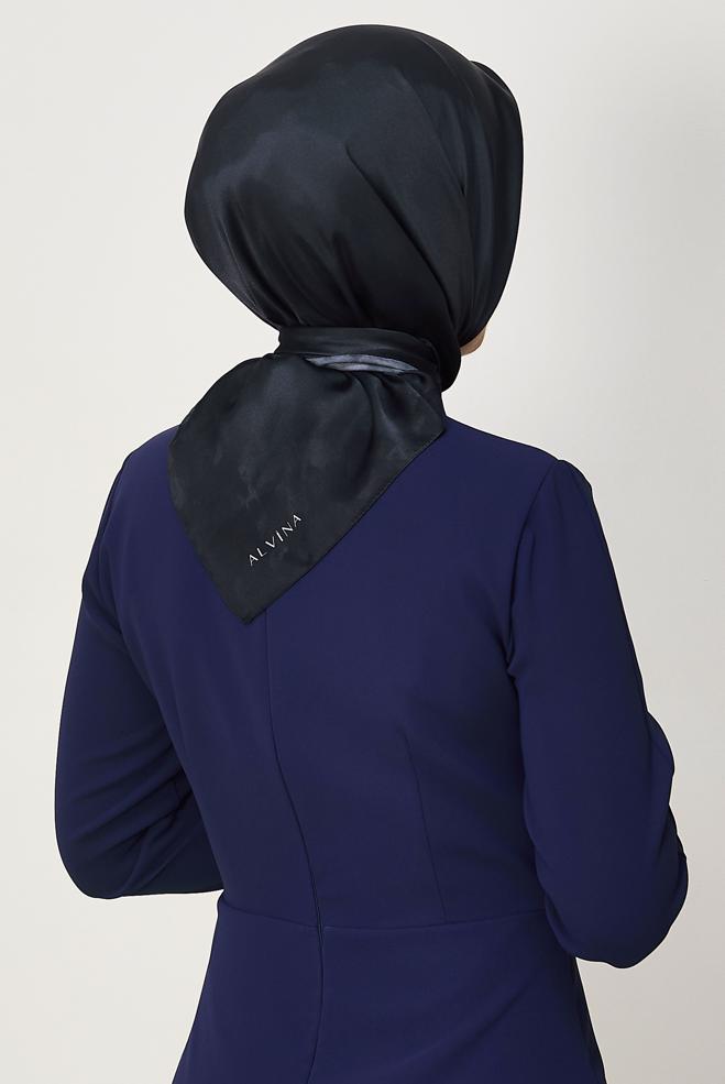 Hijab clothing NAVY BLUE ALVINA CARMEN SCARF 8642 - ALVİNA