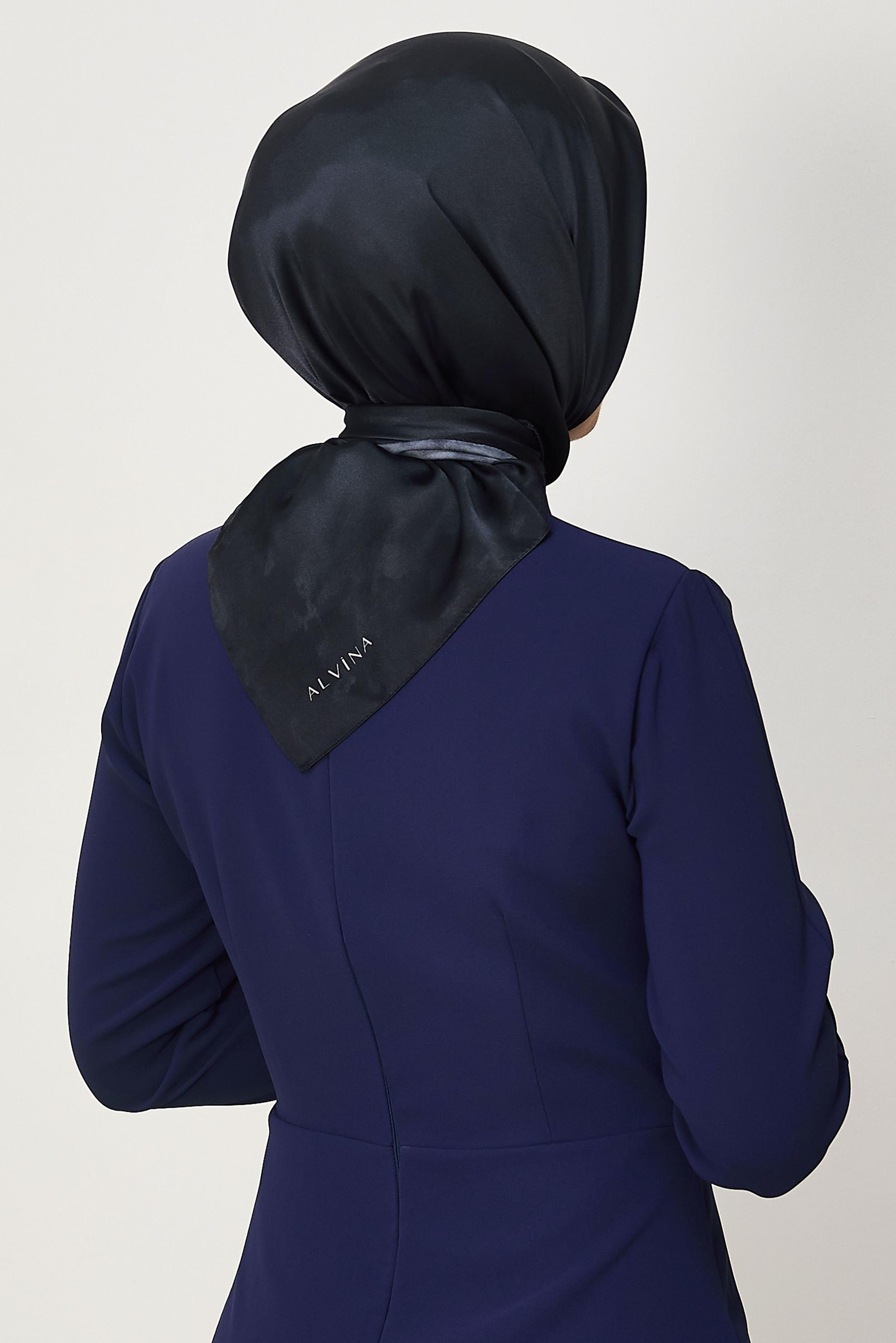 Hijab clothing NAVY BLUE ALVINA CARMEN SCARF 8642