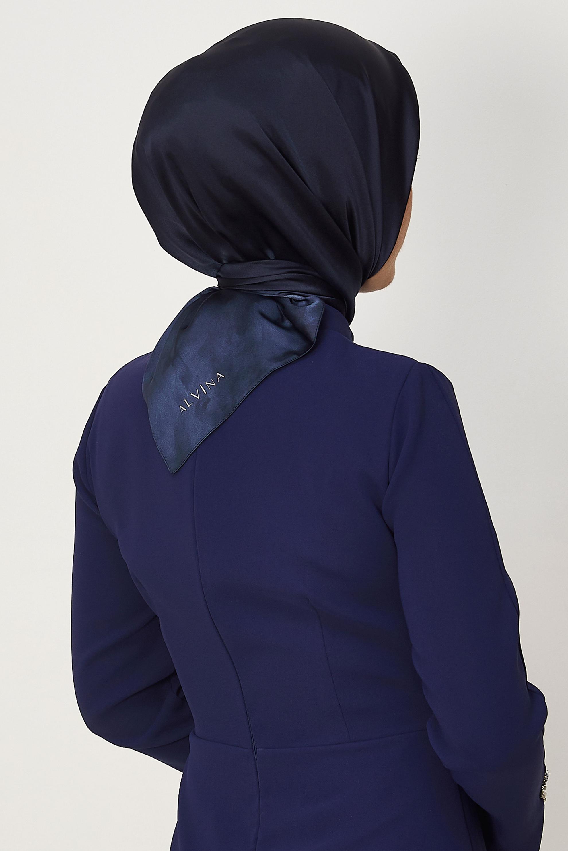 Hijab clothing NAVY BLUE ALVINA CARMEN SCARF 8642