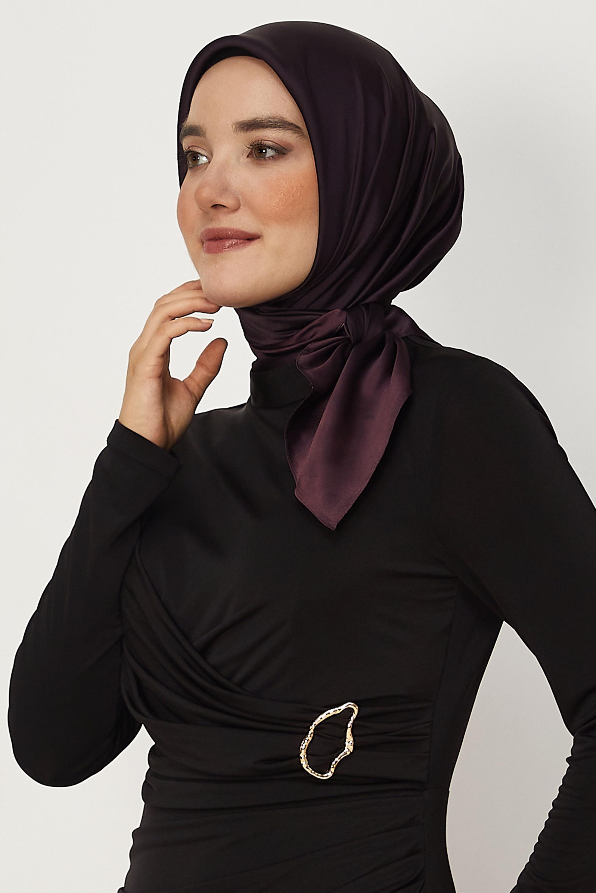 Hijab clothing CLARET RED ALVINA CARMEN SCARF 8642