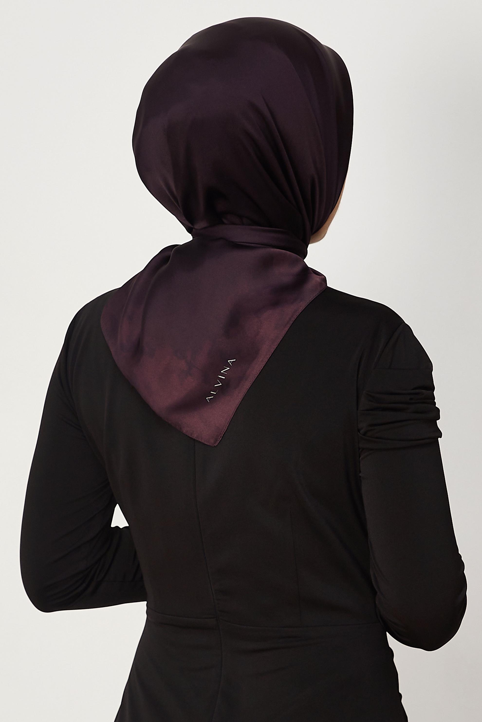 Hijab clothing CLARET RED ALVINA CARMEN SCARF 8642