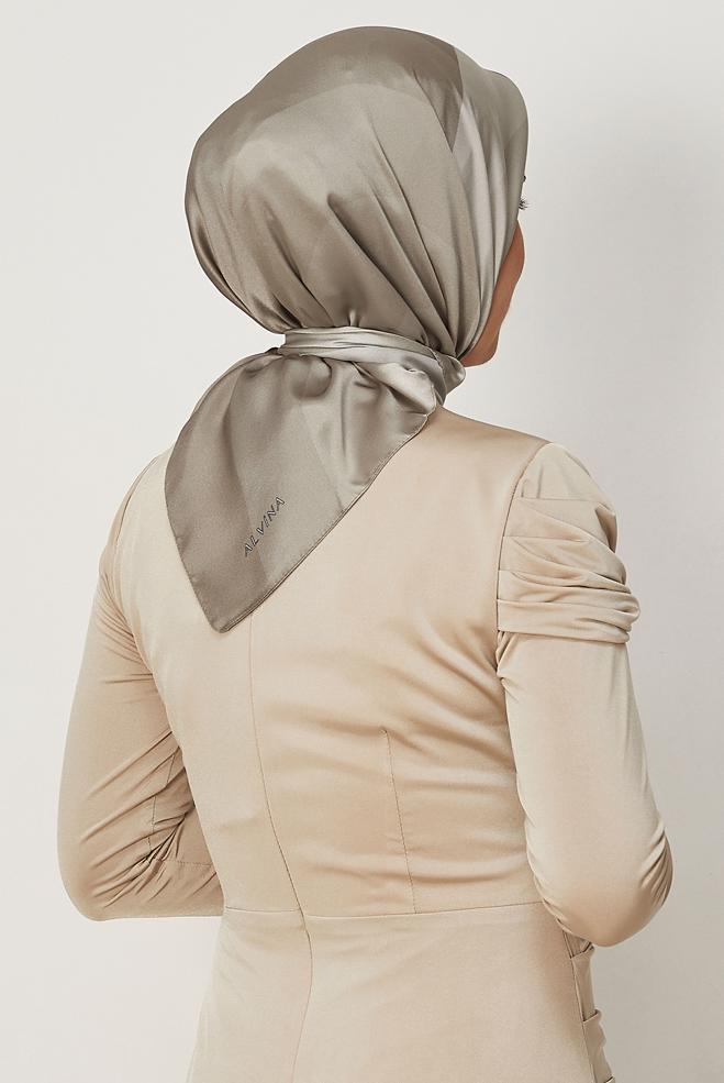 Hijab clothing BEIGE ALVINA CARMEN SCARF 8643 - ALVİNA