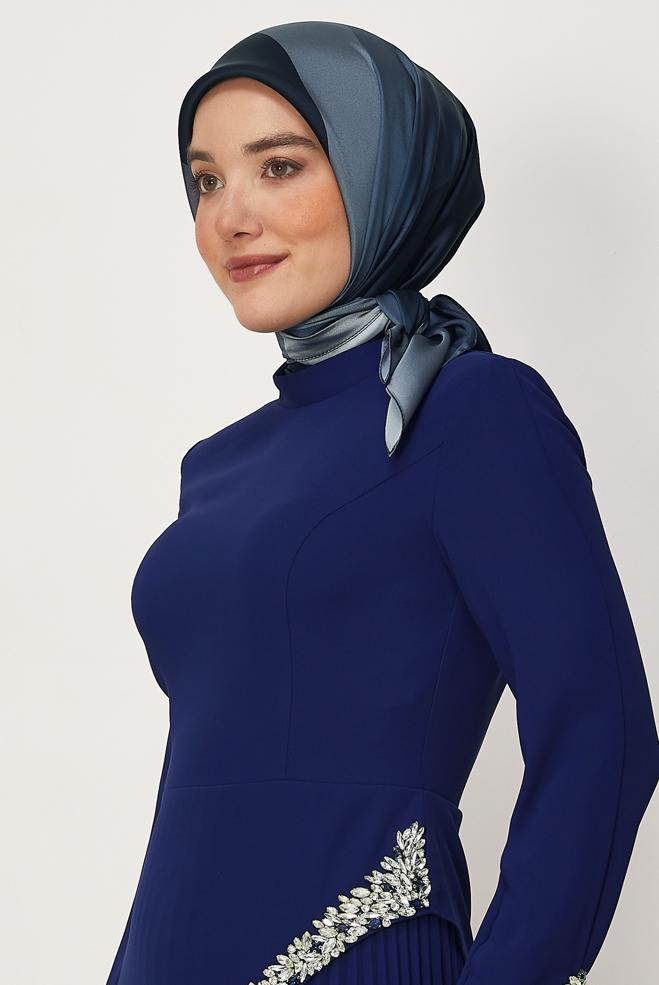 Hijab clothing NAVY BLUE ALVINA CARMEN SCARF 8643 - ALVİNA