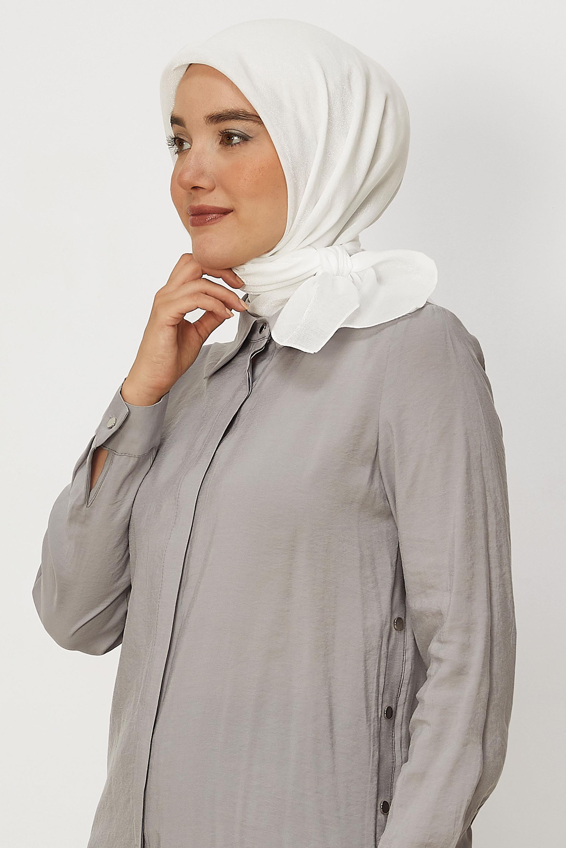 Hijab clothing WHITE ALVINA AMBER SCARF 8645