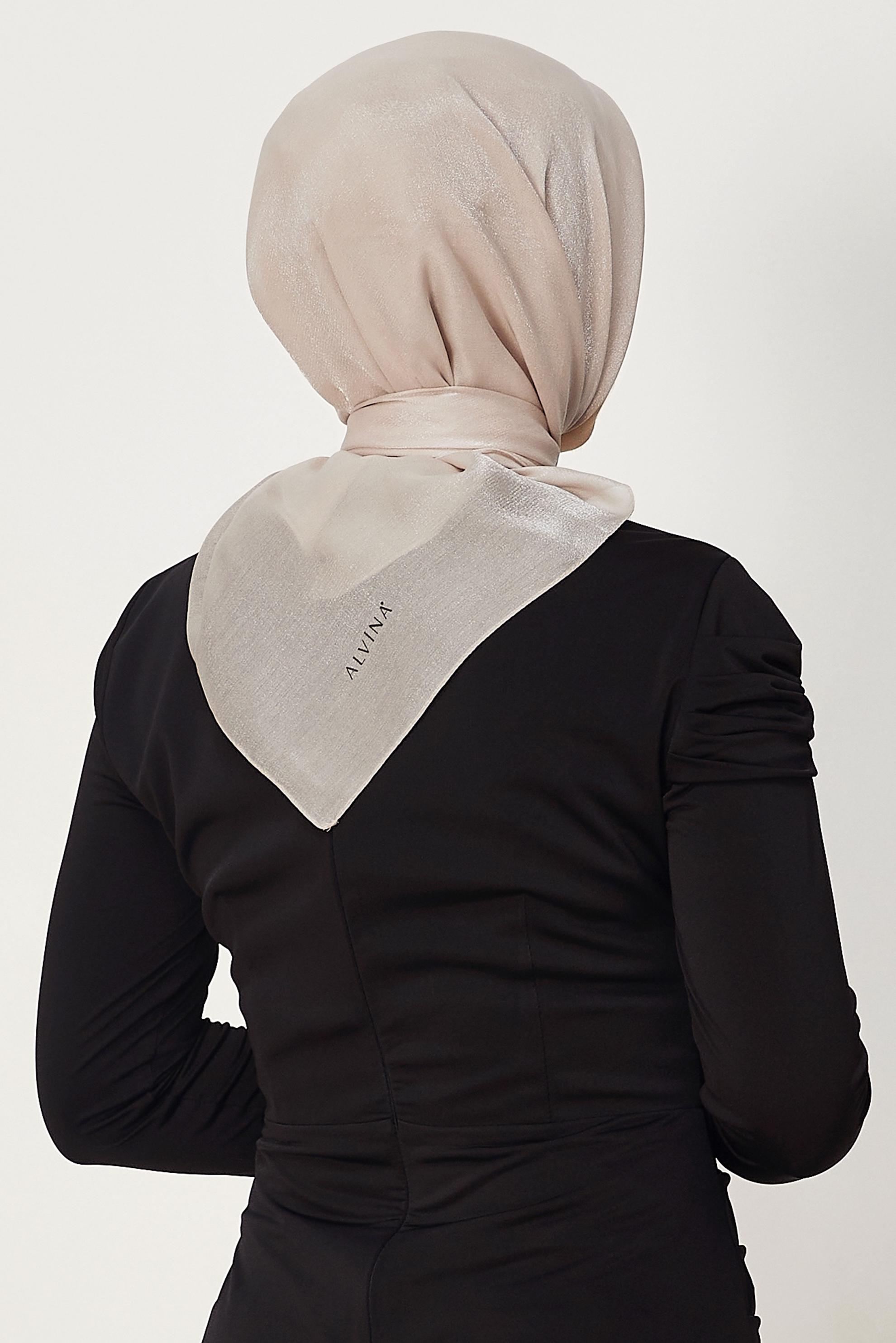 Hijab clothing BEIGE ALVINA AMBER SCARF 8645