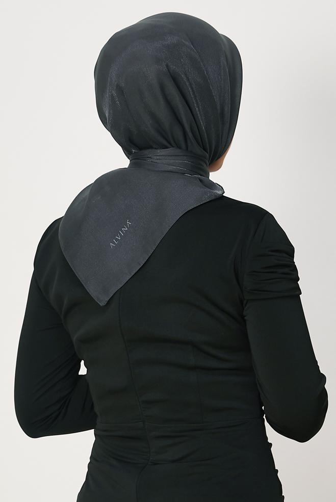 Hijab clothing BLUE ALVINA AMBER SCARF 8645 - ALVİNA