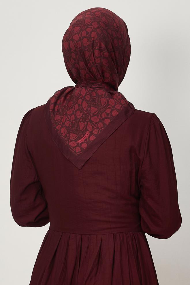 Vêtements hijab ROUGE ÉCHARPE ALVINA EN VISCOSE 8650 - ALVİNA