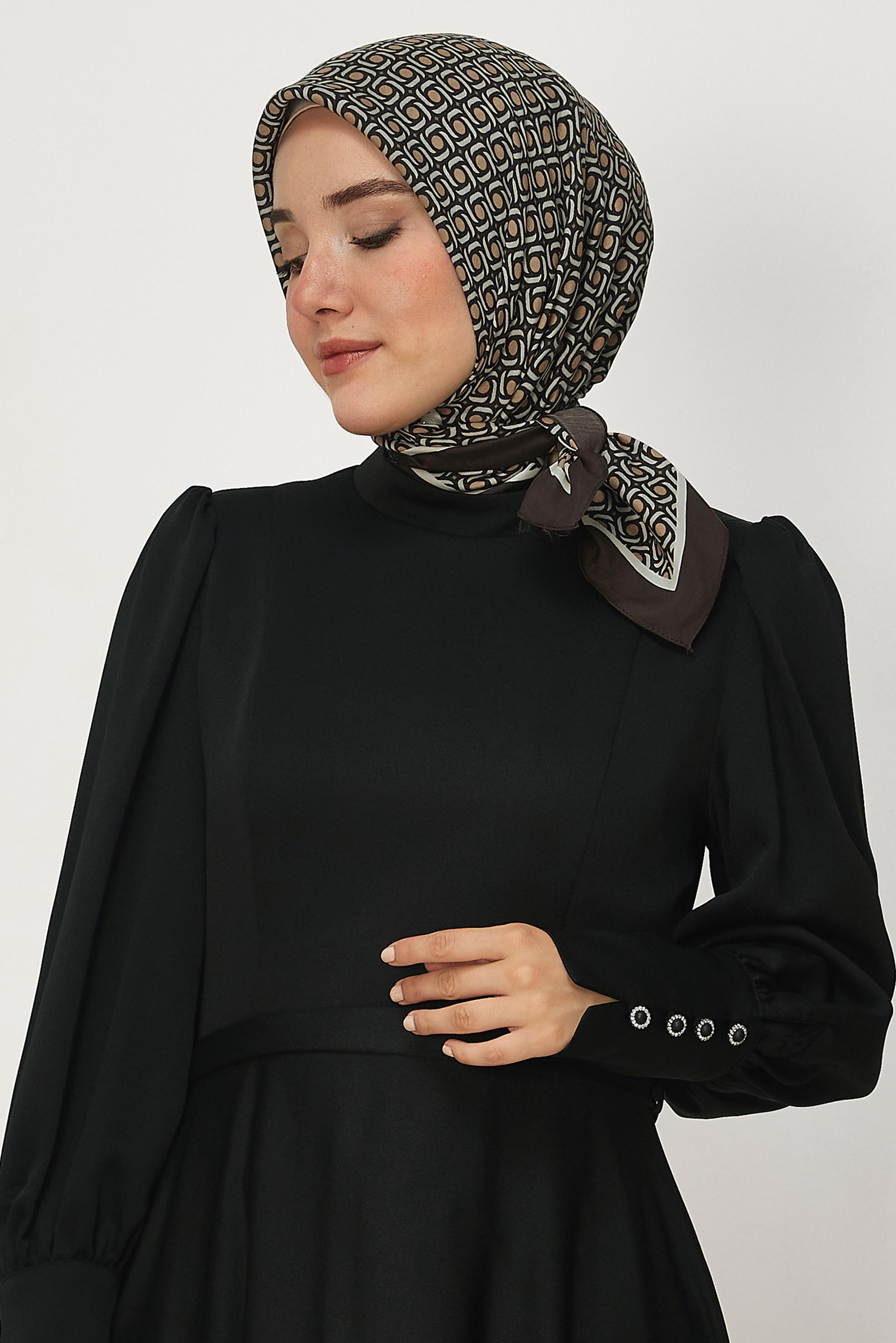 Vêtements hijab VISON ALVINA ÉCHARPE À MOTIFS 8655