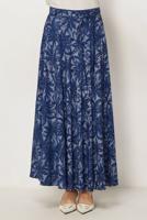 KUŞAKLI TAŞ BASKILI ETEK 60751